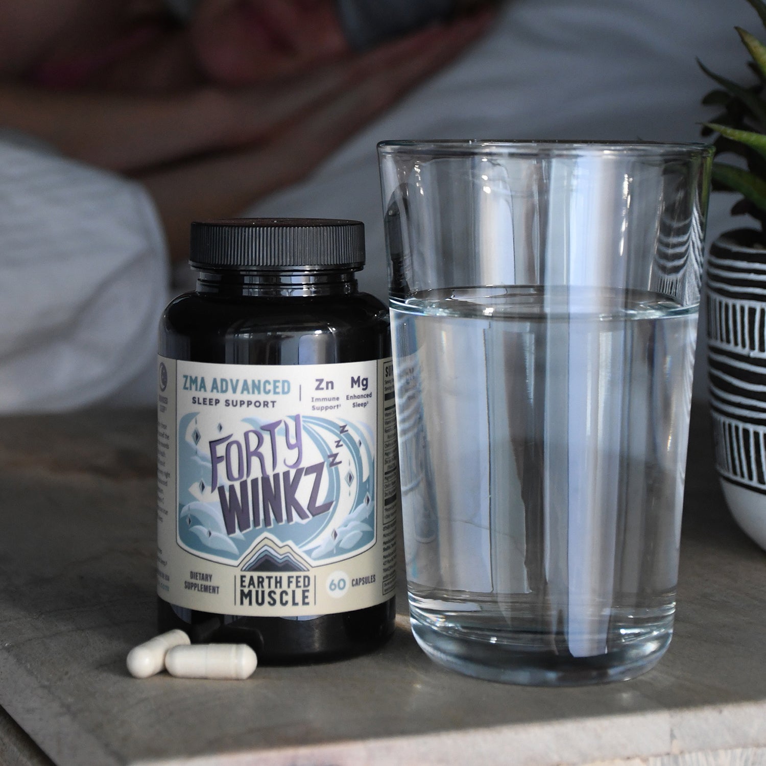 ZMA Supplement | Zinc L-Carnosine, Magnesium, Vitamin B6 | Gluten