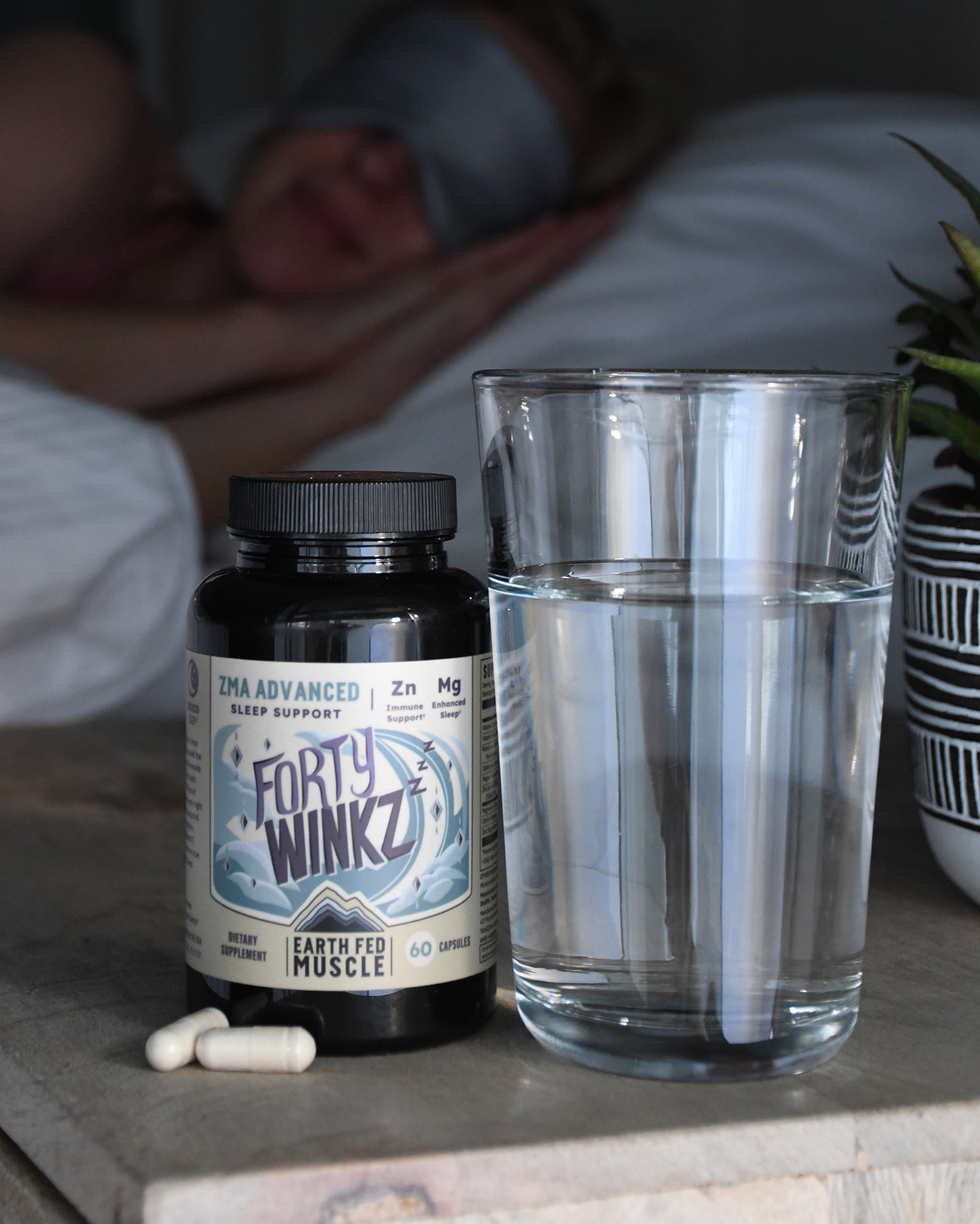 ZMA Supplement | Zinc L-Carnosine, Magnesium, Vitamin B6 | Gluten