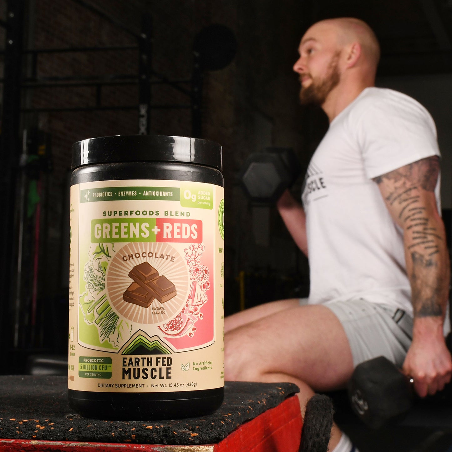 Greens + Reds Superfoods Blend Chocolate (formerly known as The Greens Party)