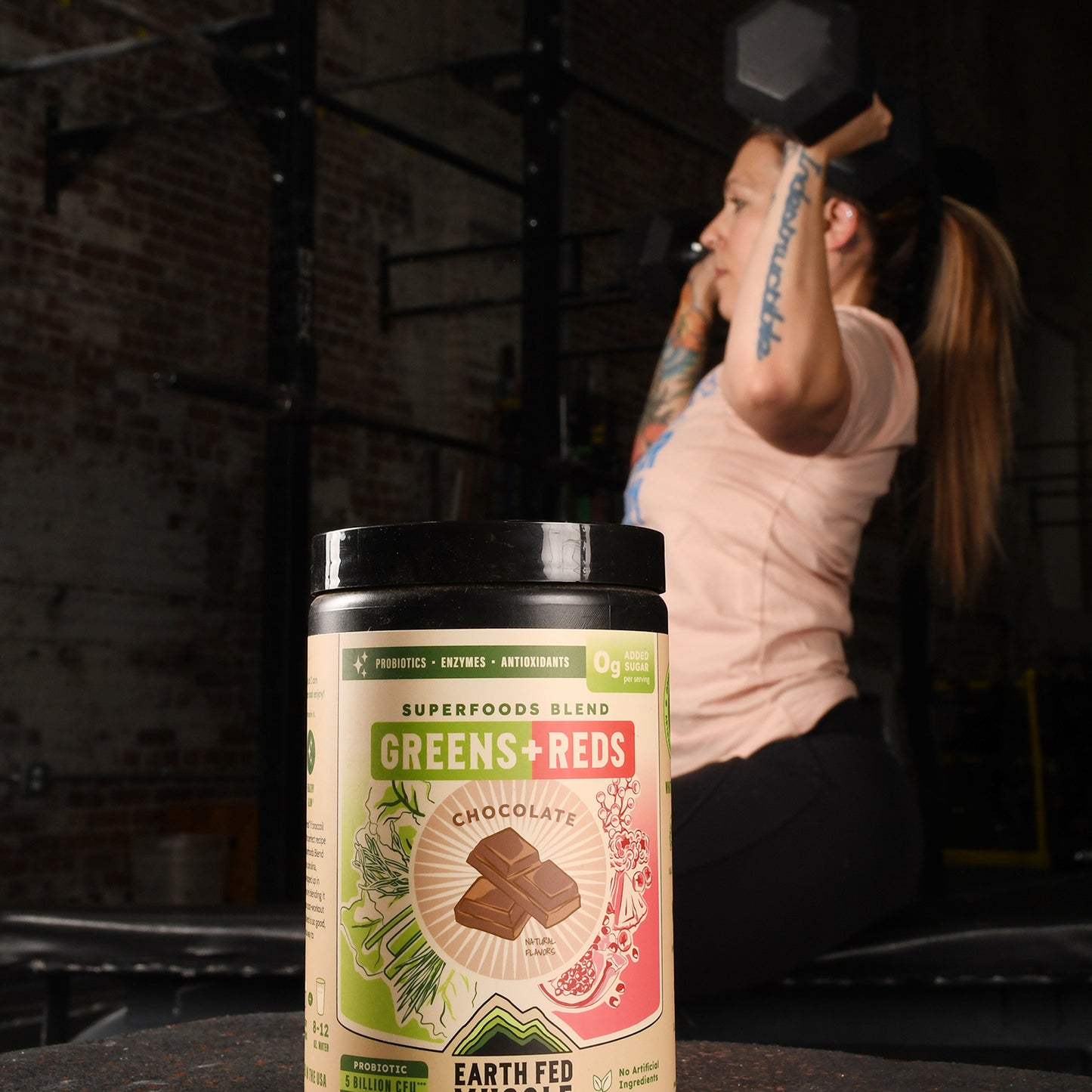 Greens + Reds Superfoods Blend Chocolate (formerly known as The Greens Party)