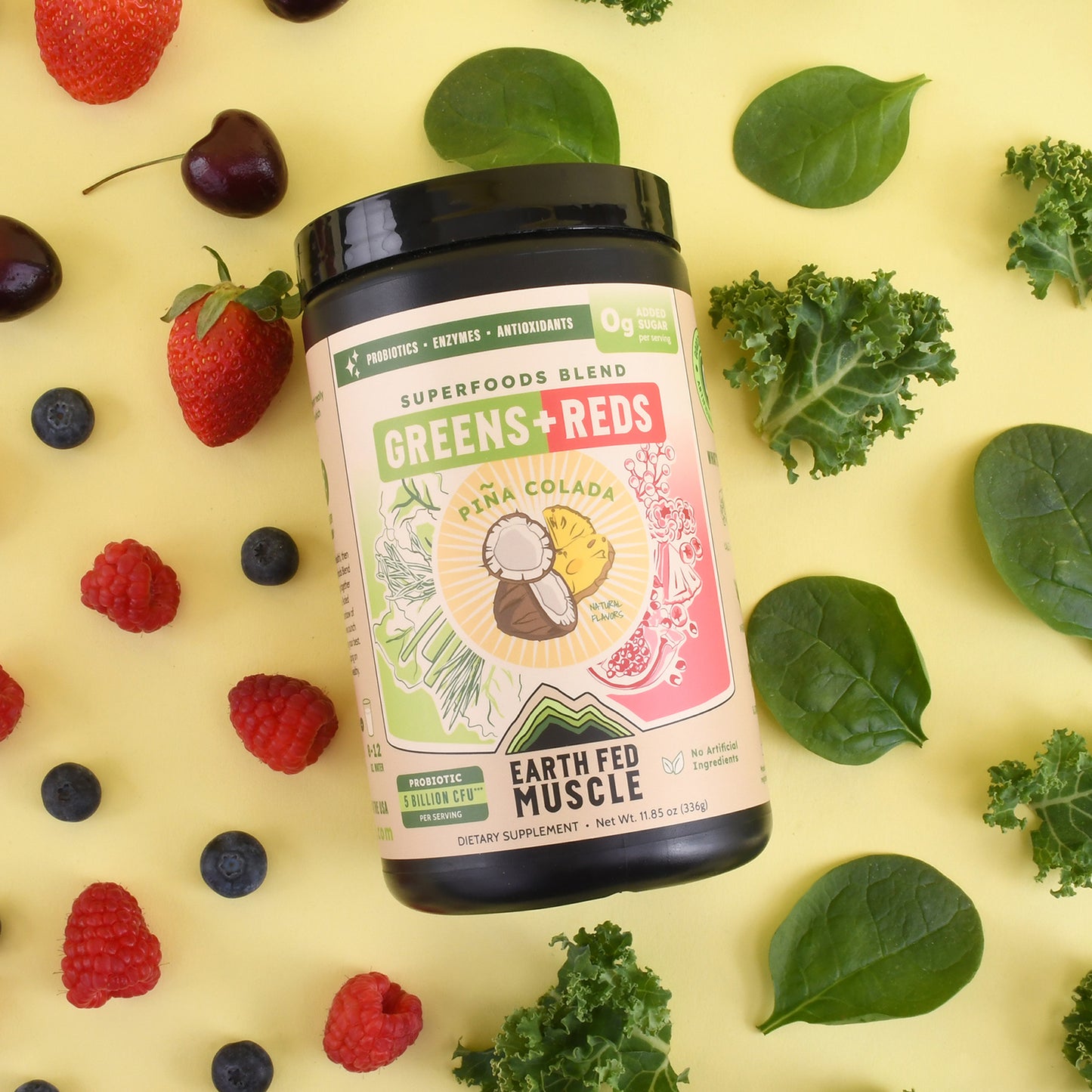 Greens + Reds Superfoods Blend Pina Colada (formerly known as The Greens Party)