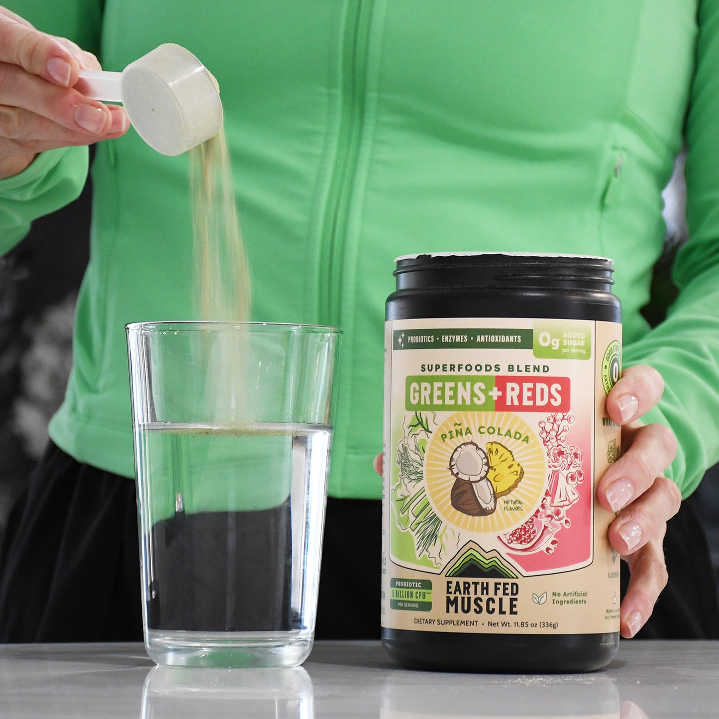 Greens + Reds Superfoods Blend Piña Colada