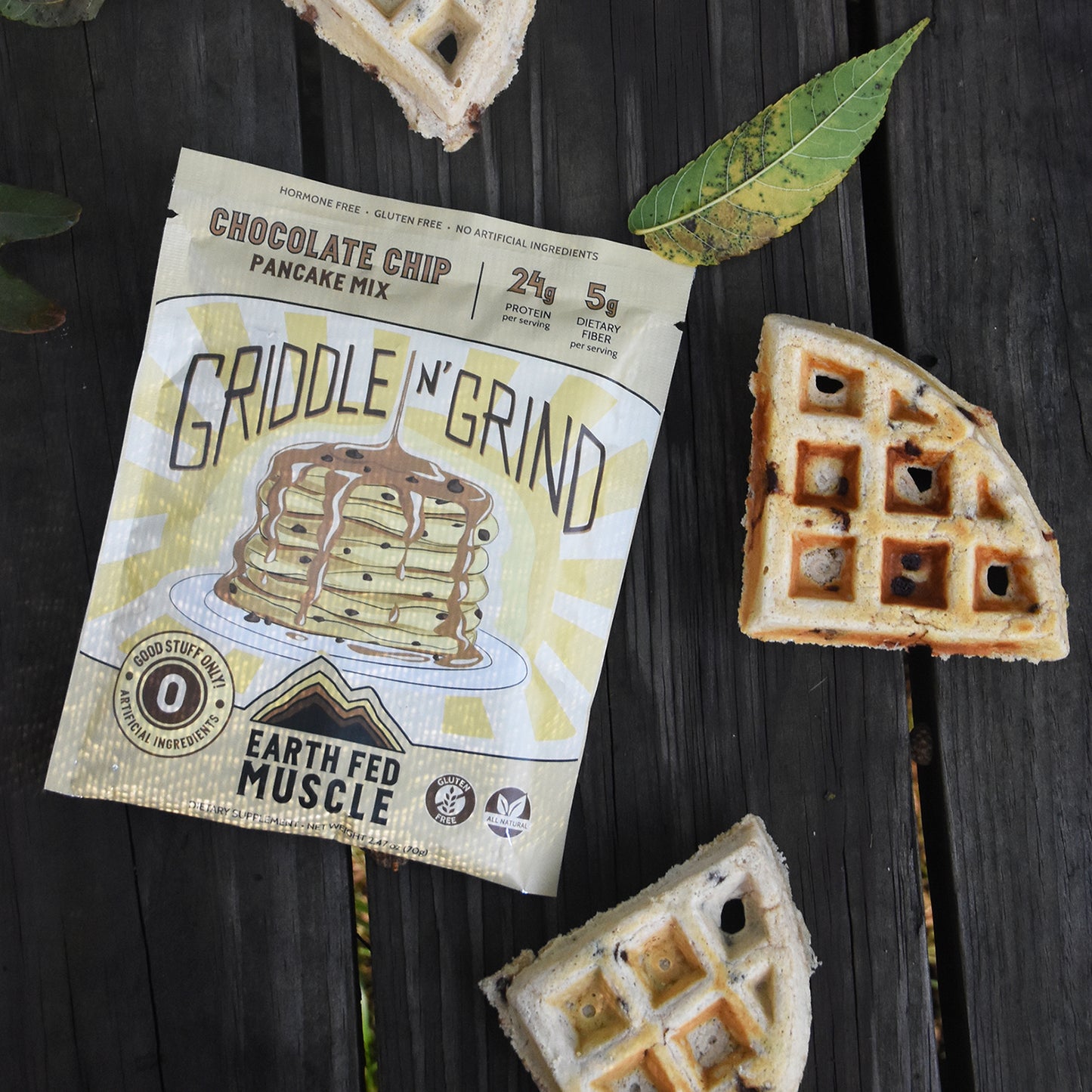 Single Serving Griddle'n'Grind Pancake Mix Packs