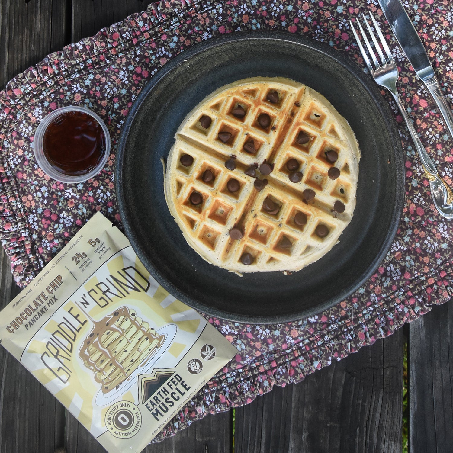 Single Serving Griddle'n'Grind Pancake Mix Packs