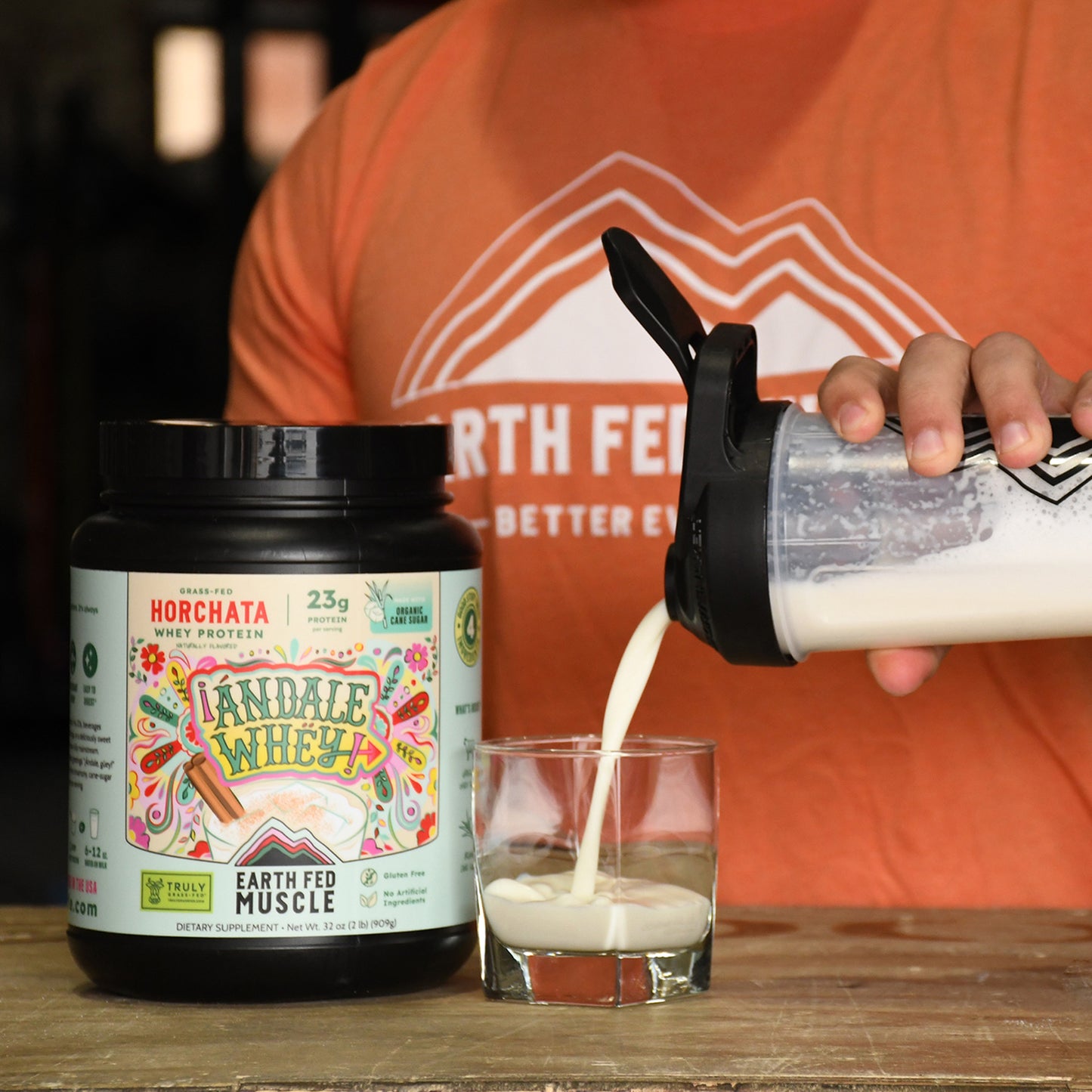 SEASONAL FLAVOR: Horchata Grass-Fed Whey Protein