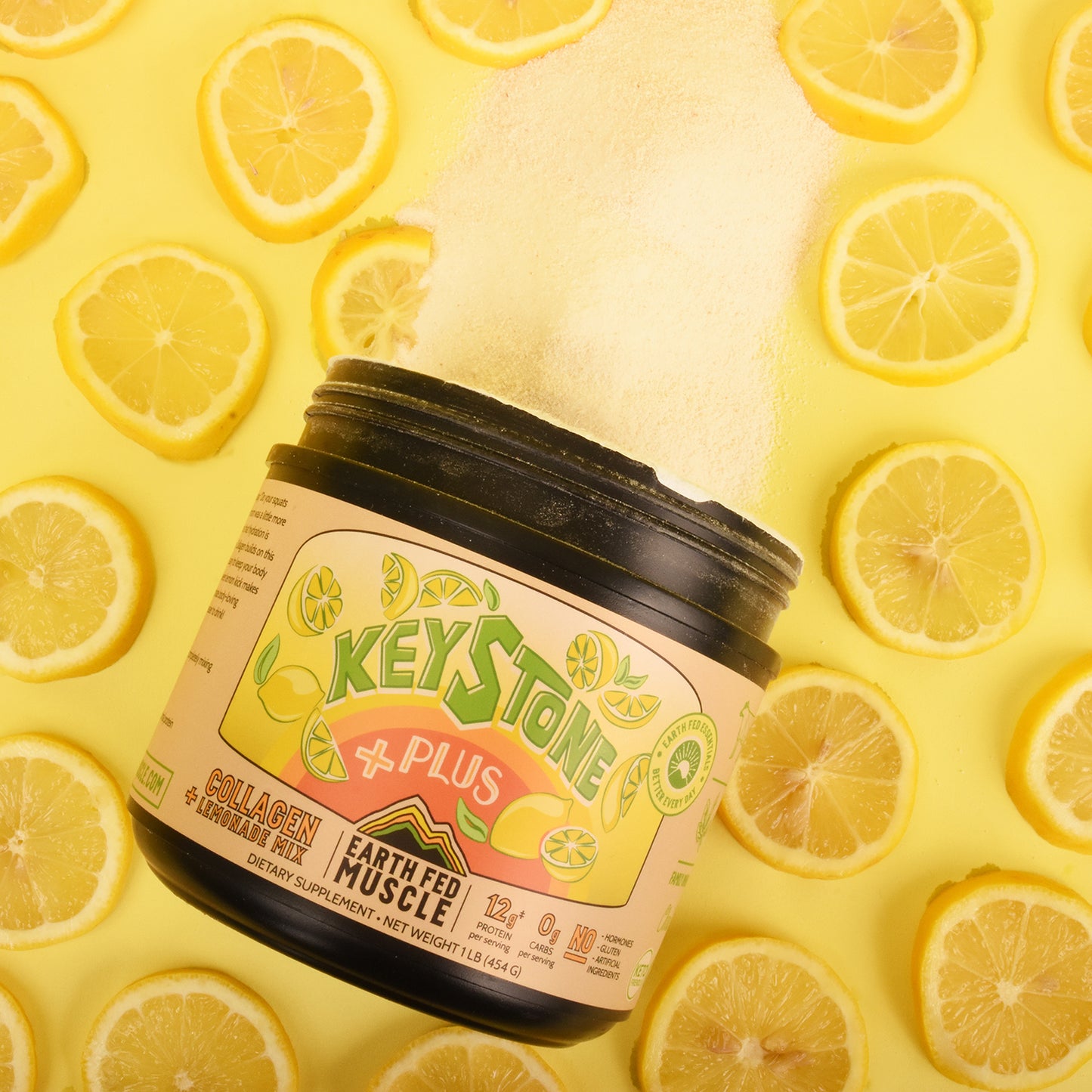 Keystone Plus Collagen Lemonade Mix