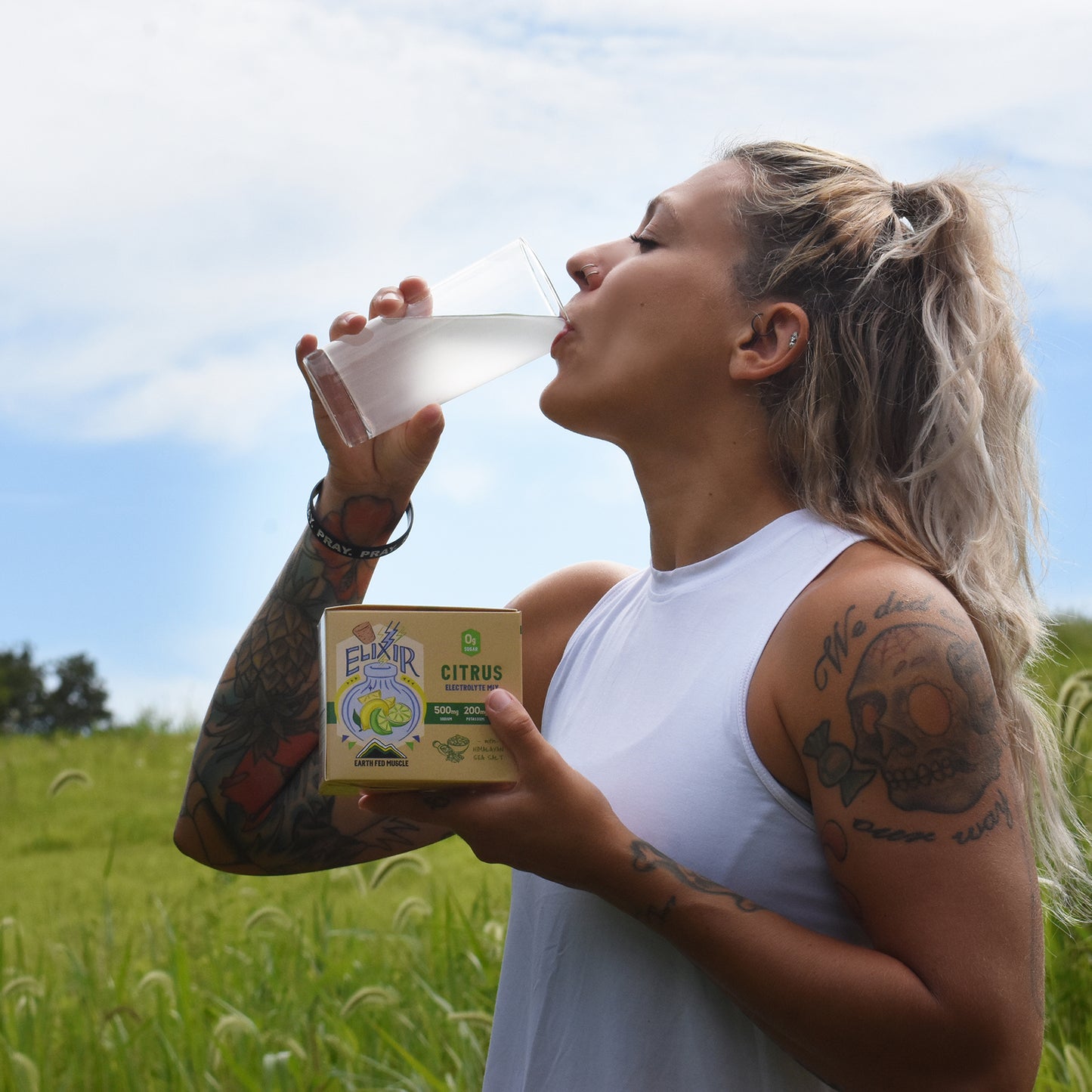 Elixir Packet Elixir Electrolyte Mix Packets with Himalayan Sea Salt – Earth Fed Muscle
