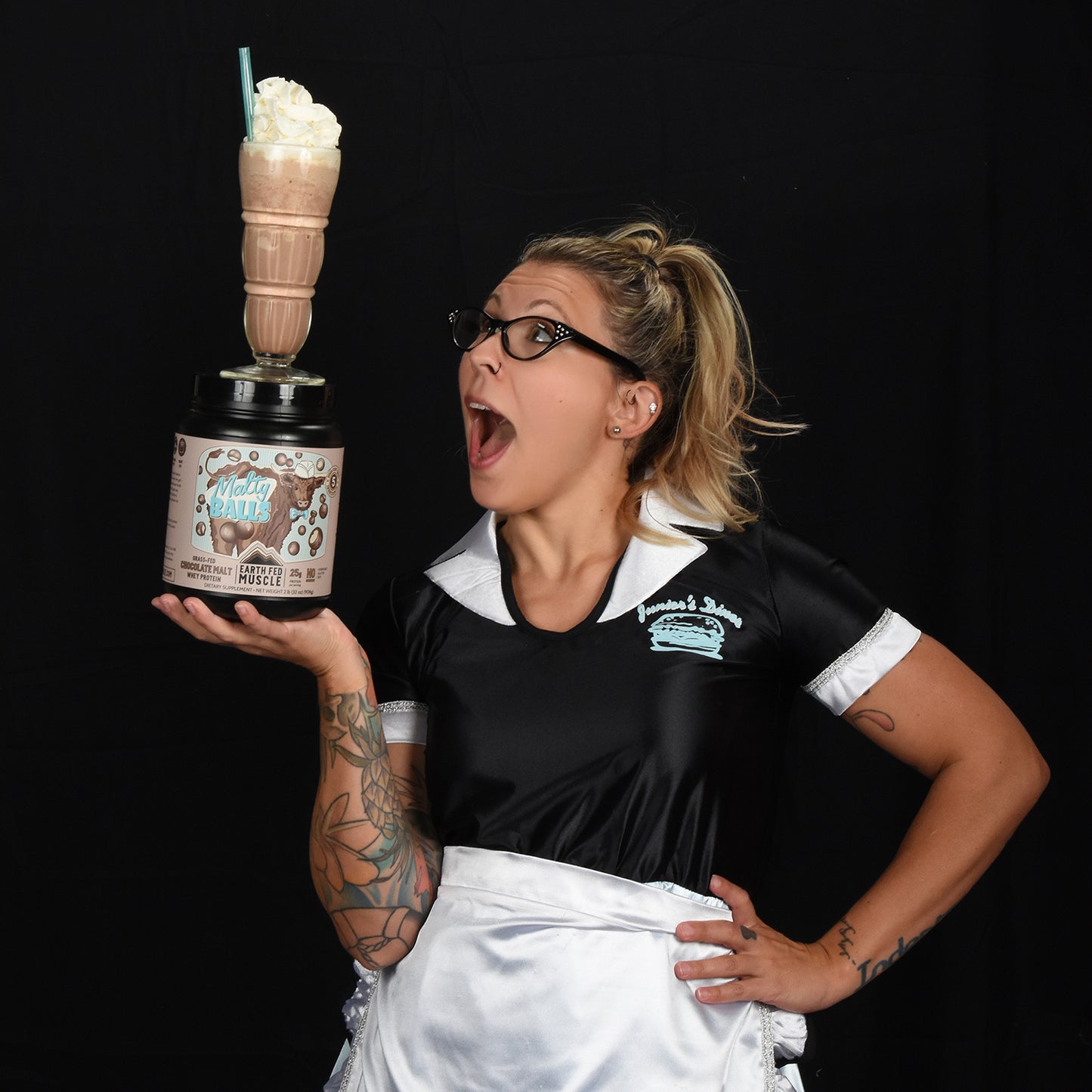 SEASONAL FLAVOR: Malty Balls Chocolate Malt Grass-Fed Whey Protein