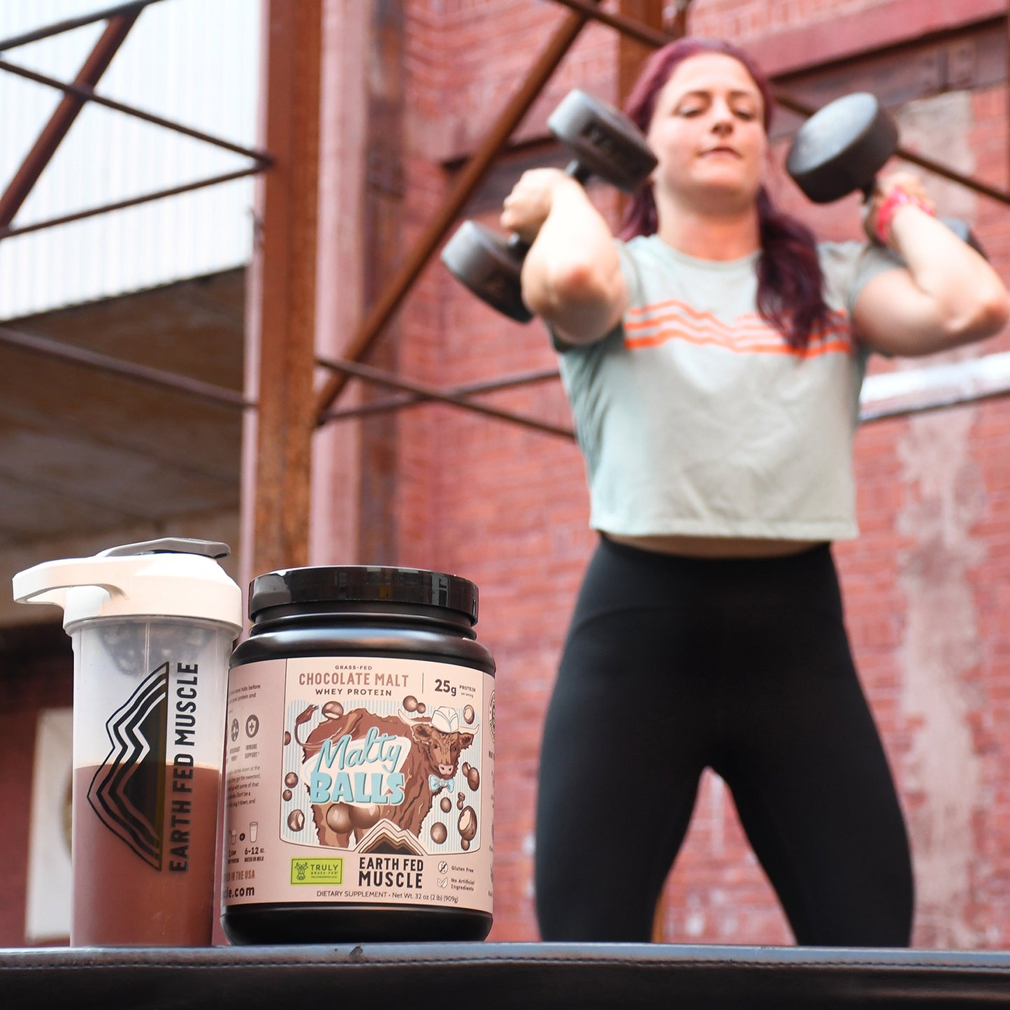 SEASONAL FLAVOR: Malty Balls Chocolate Malt Grass-Fed Whey Protein