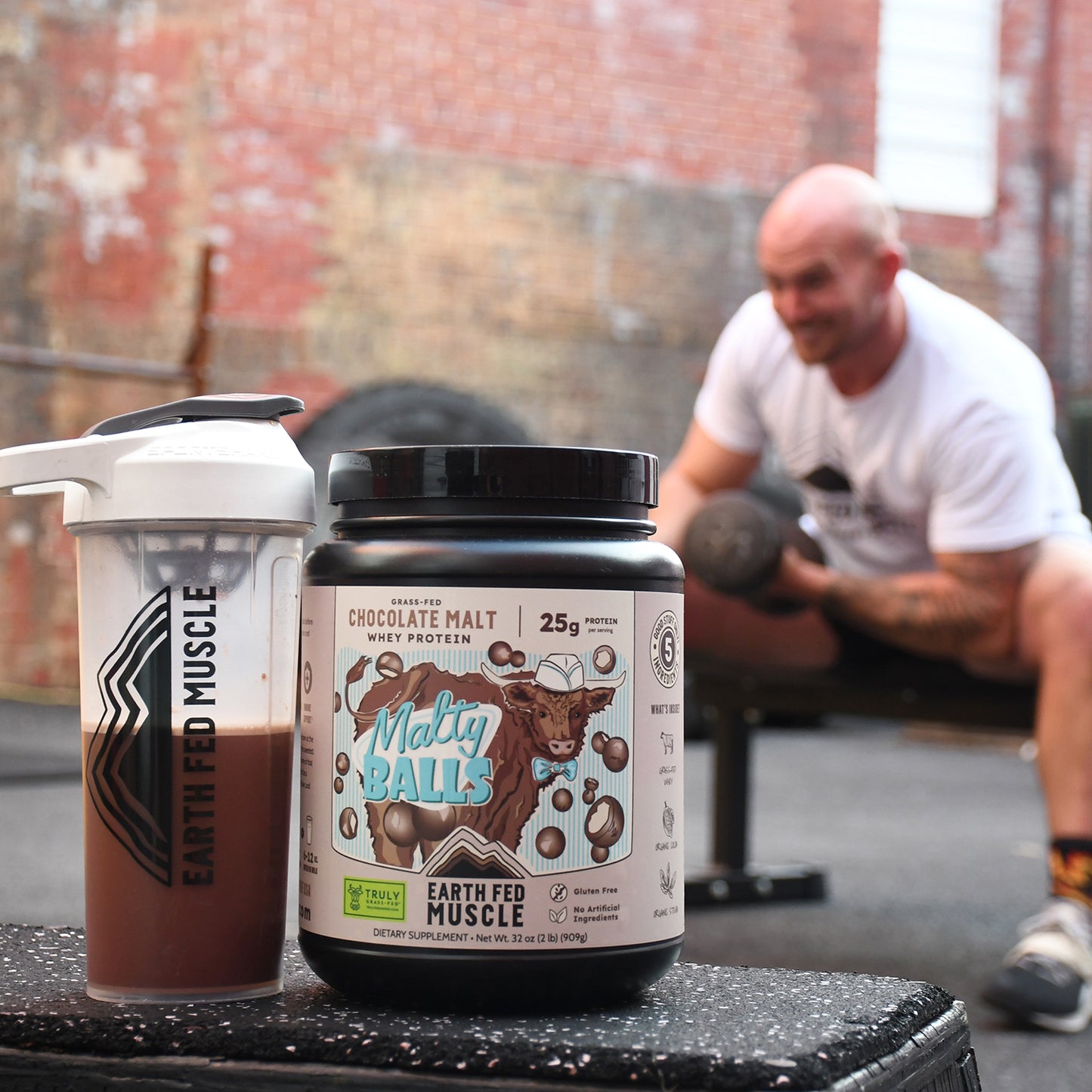 SEASONAL FLAVOR: Malty Balls Chocolate Malt Grass-Fed Whey Protein