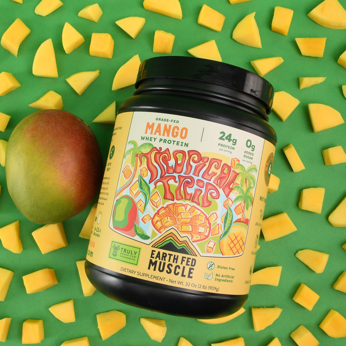 SEASONAL FLAVOR: Mango Grass-Fed Whey Protein