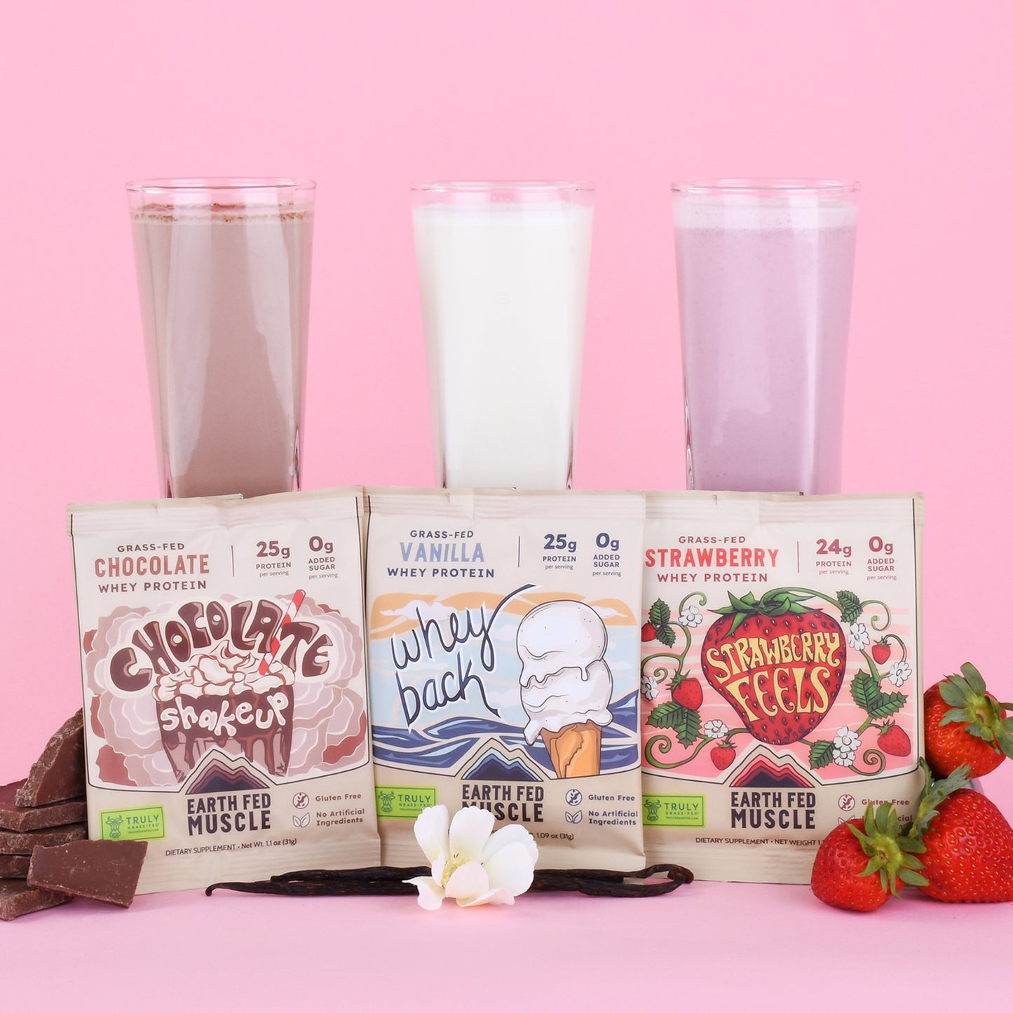 Neapolitan Whey Protein Sample Pack