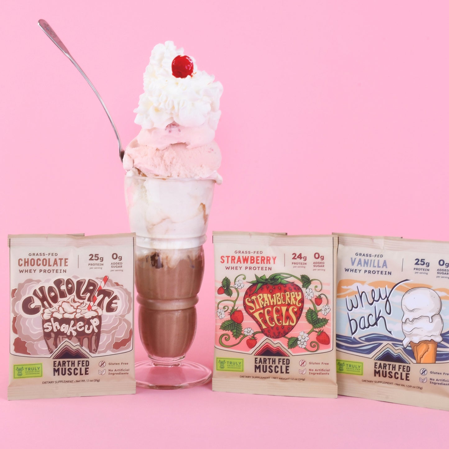 Neapolitan Whey Protein Sample Pack