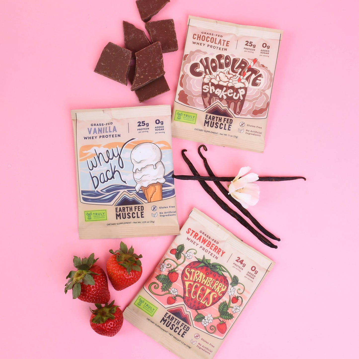 Neapolitan Whey Protein Sample Pack