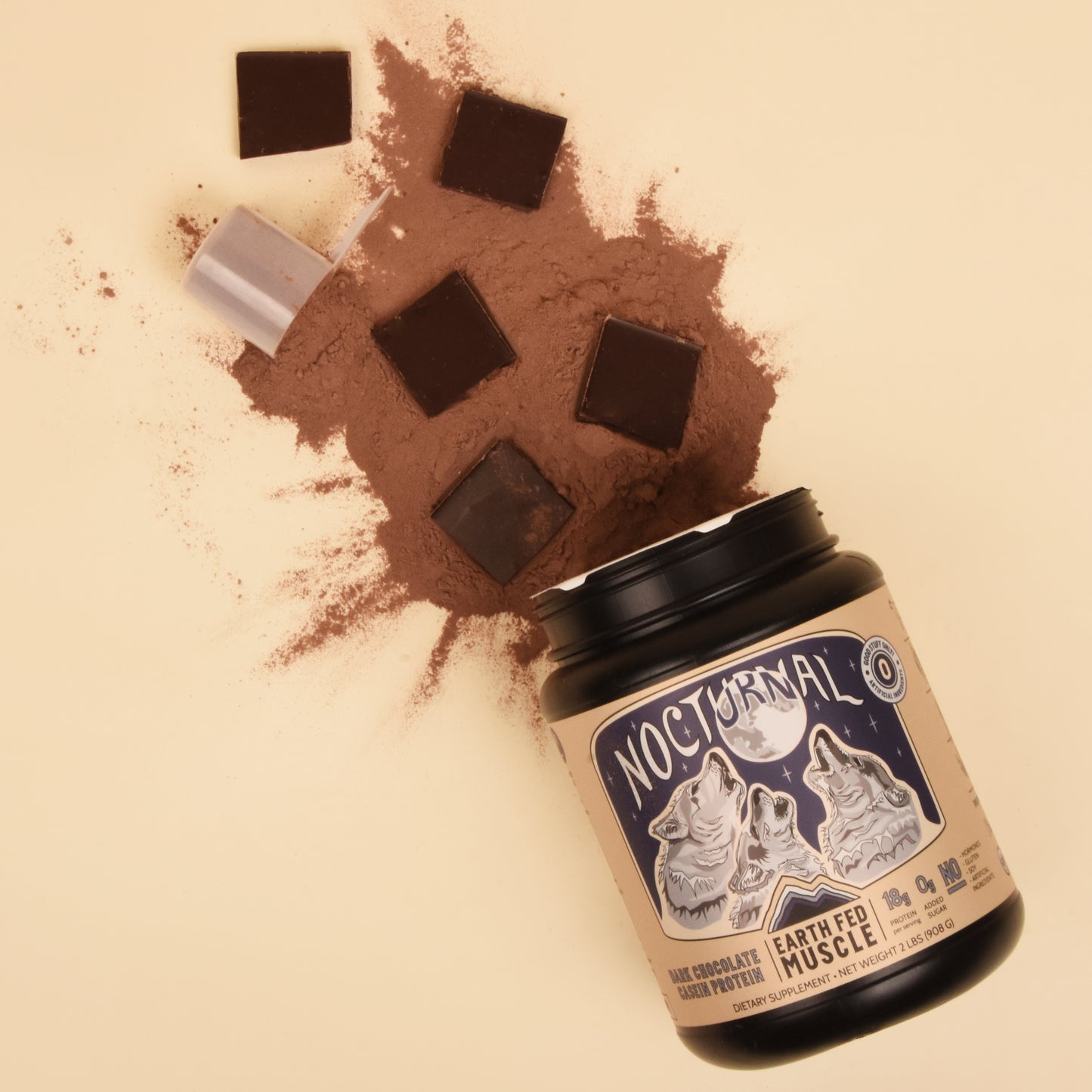 Nocturnal Dark Chocolate Casein Protein
