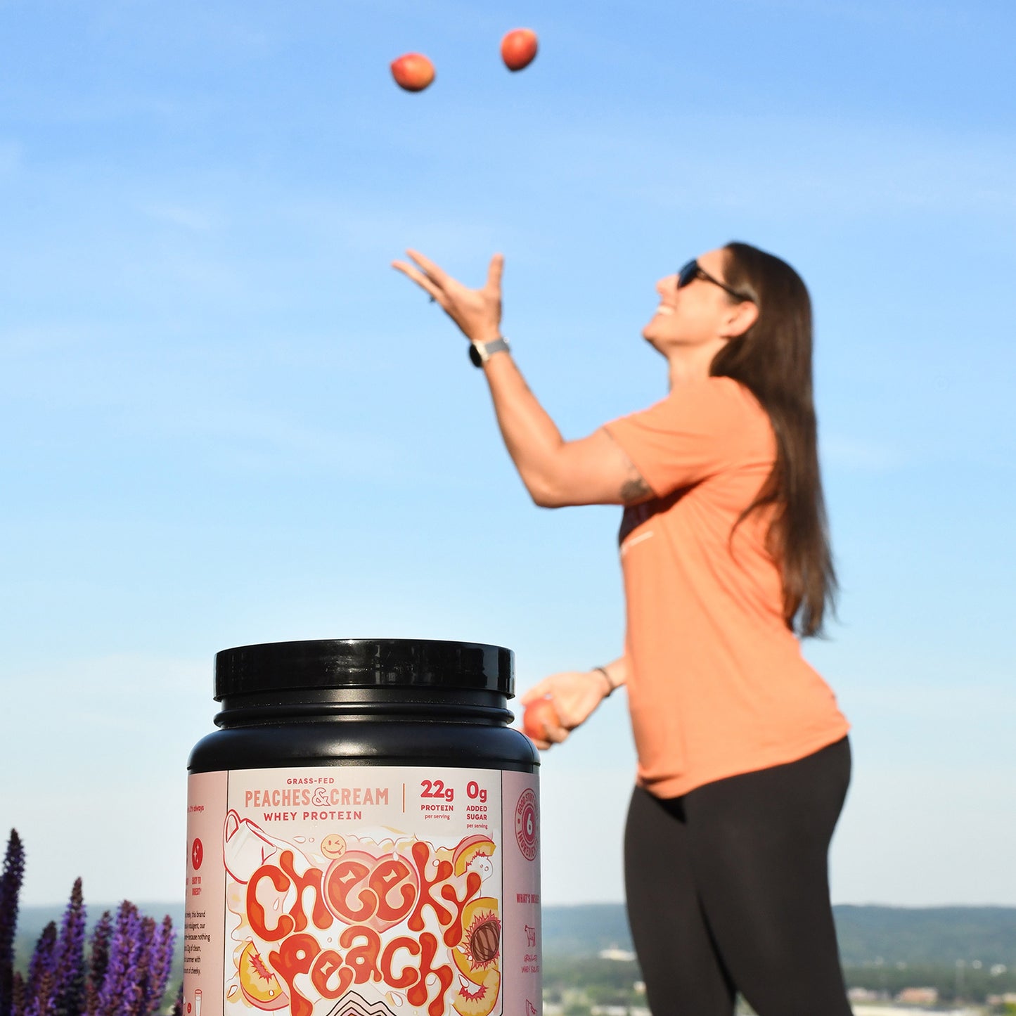 SEASONAL FLAVOR: Peaches & Cream Grass-Fed Whey Protein