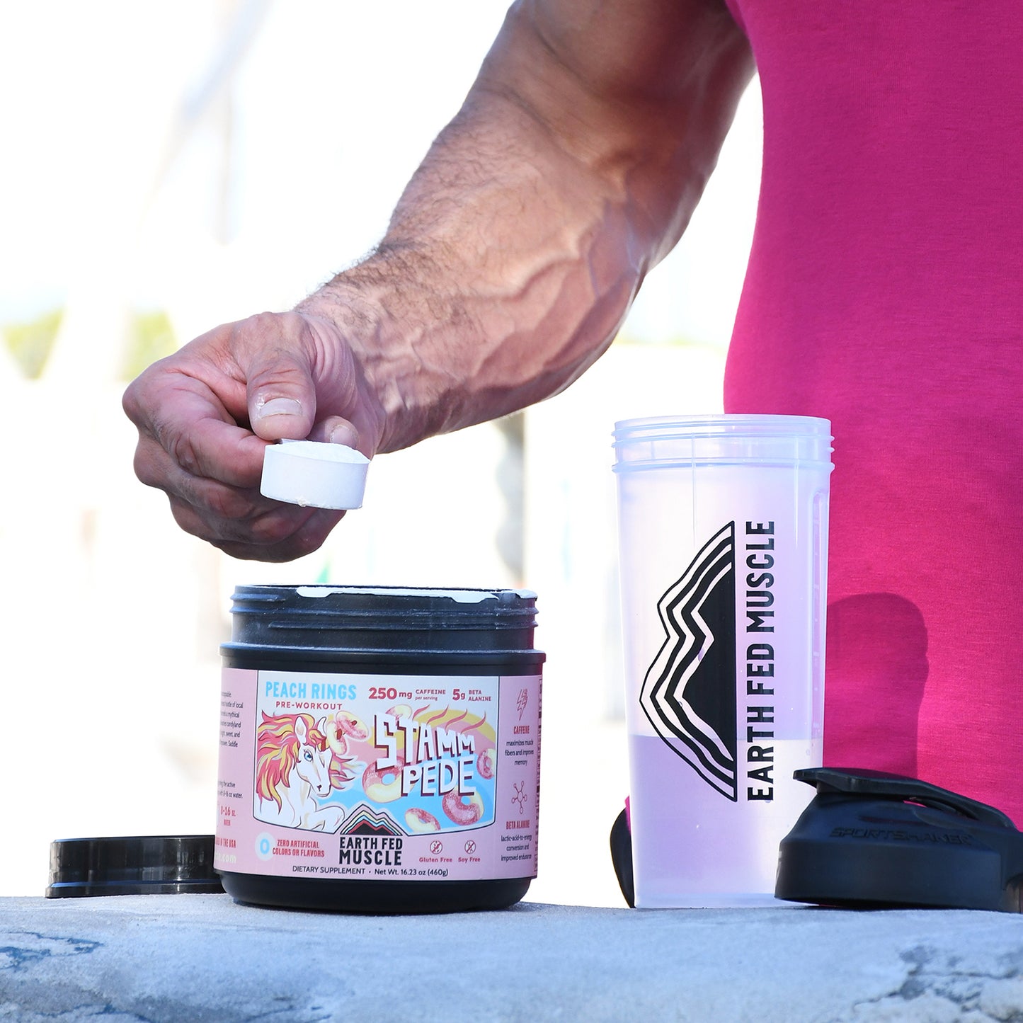 Stammpede Peach Rings Preworkout