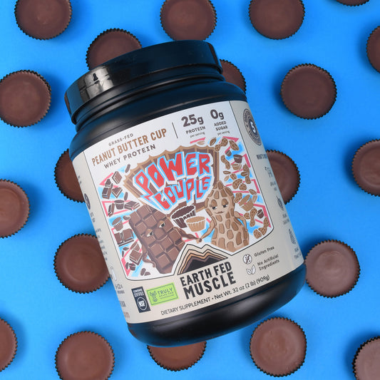 Power Couple Peanut Butter Cup Grass-Fed Whey Protein