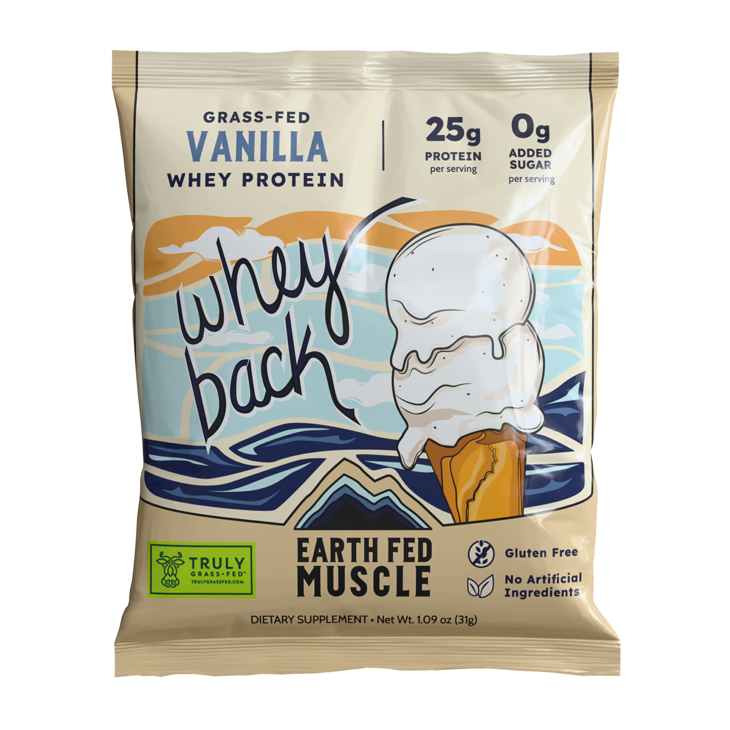 Single Serving Whey Protein Packs