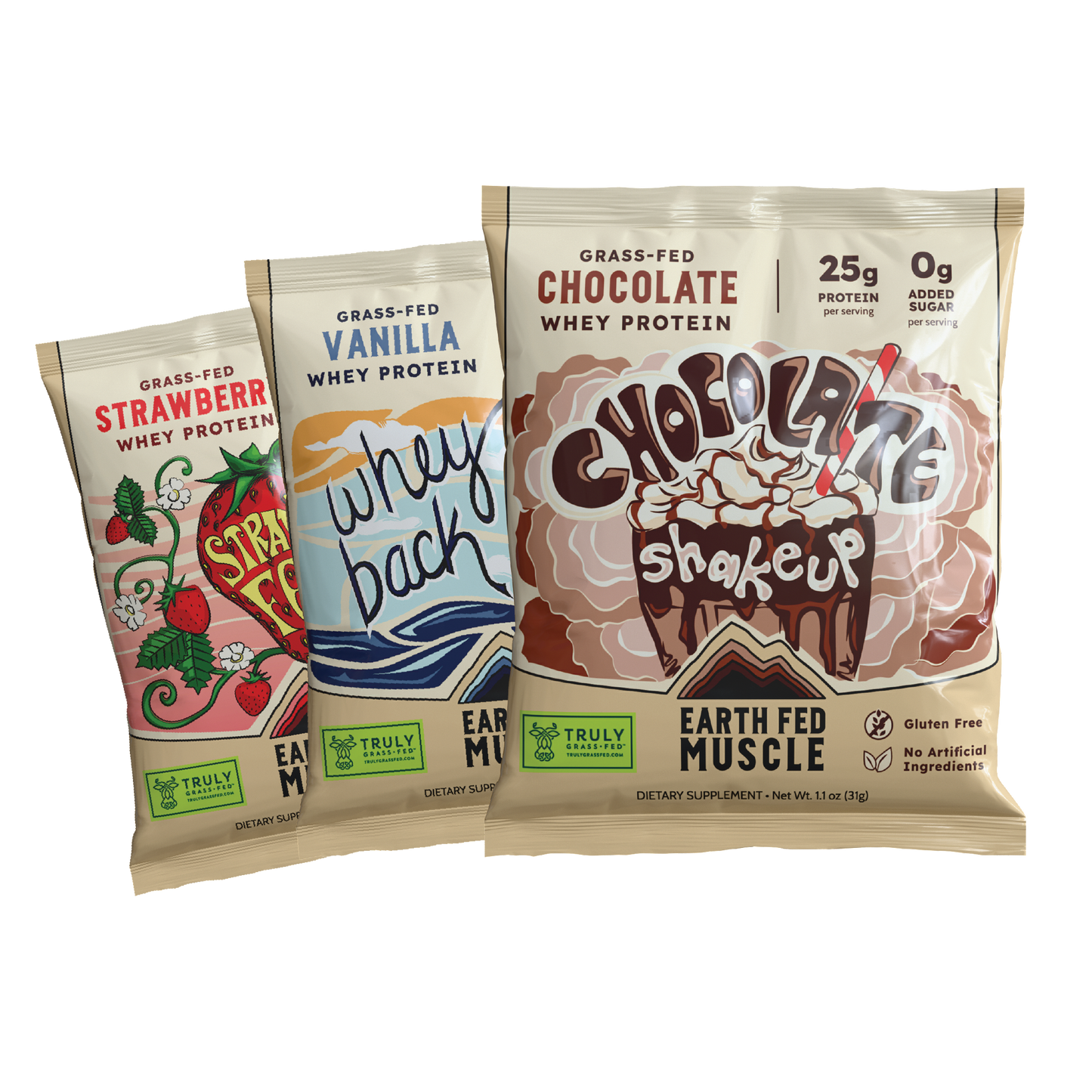 Neapolitan Whey Protein Sample Pack