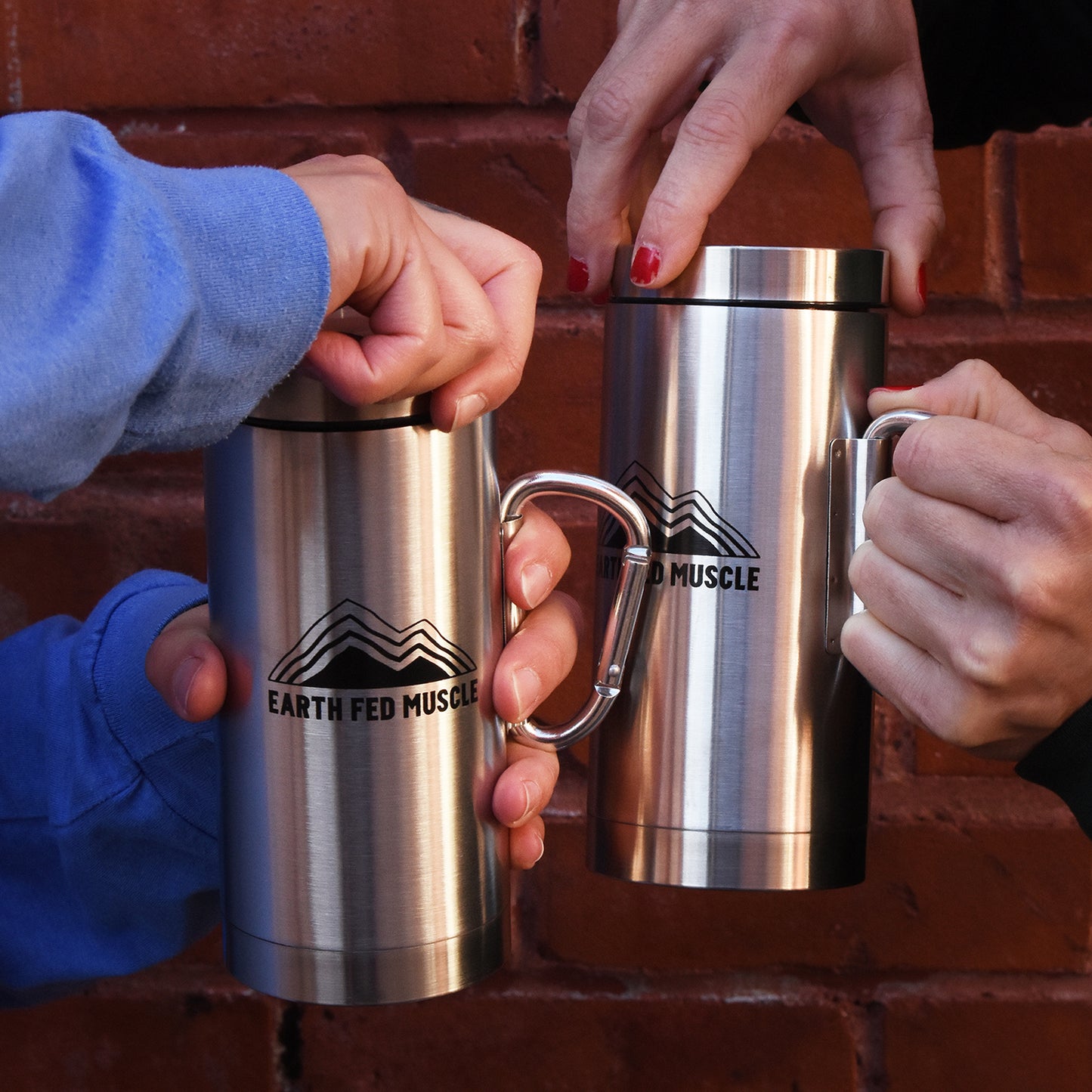 Stainless Carabiner Travel Mug (FREE GIFT)