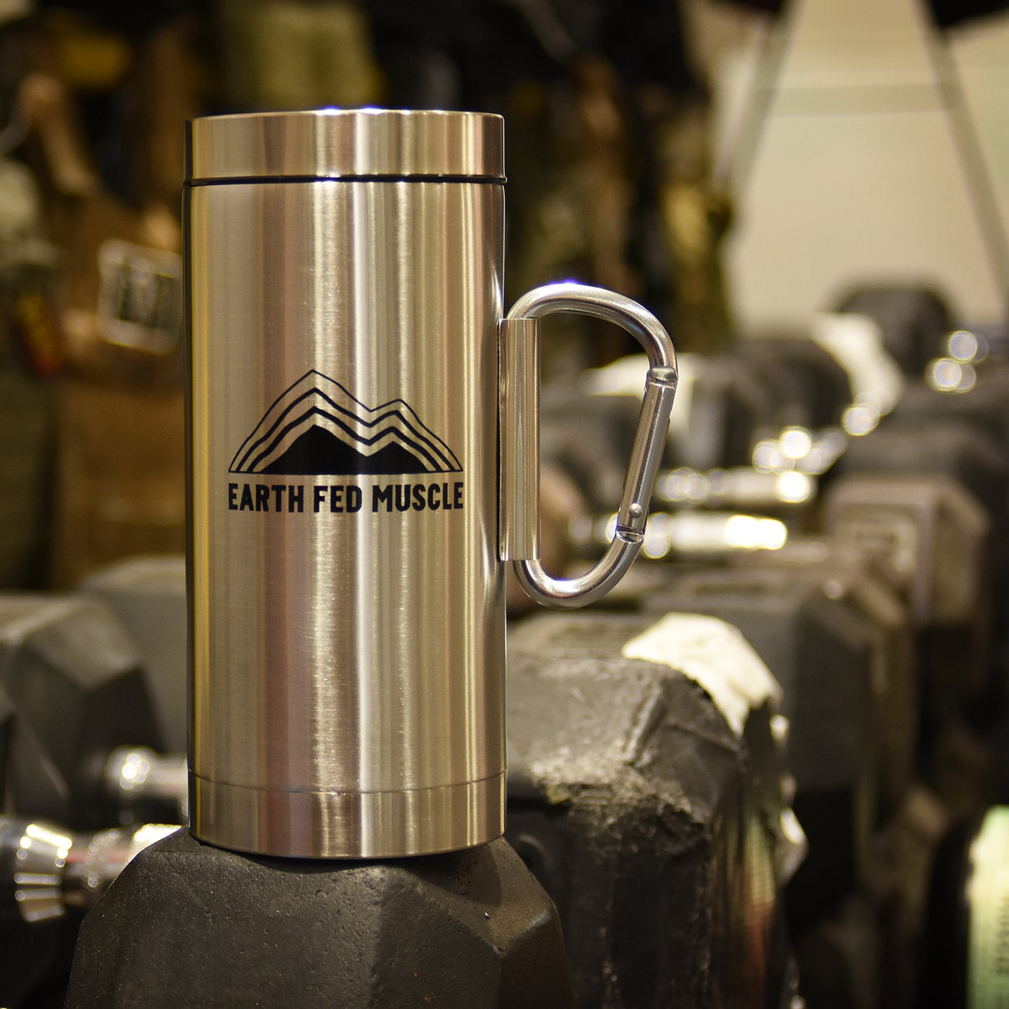Stainless Carabiner Travel Mug (FREE GIFT)