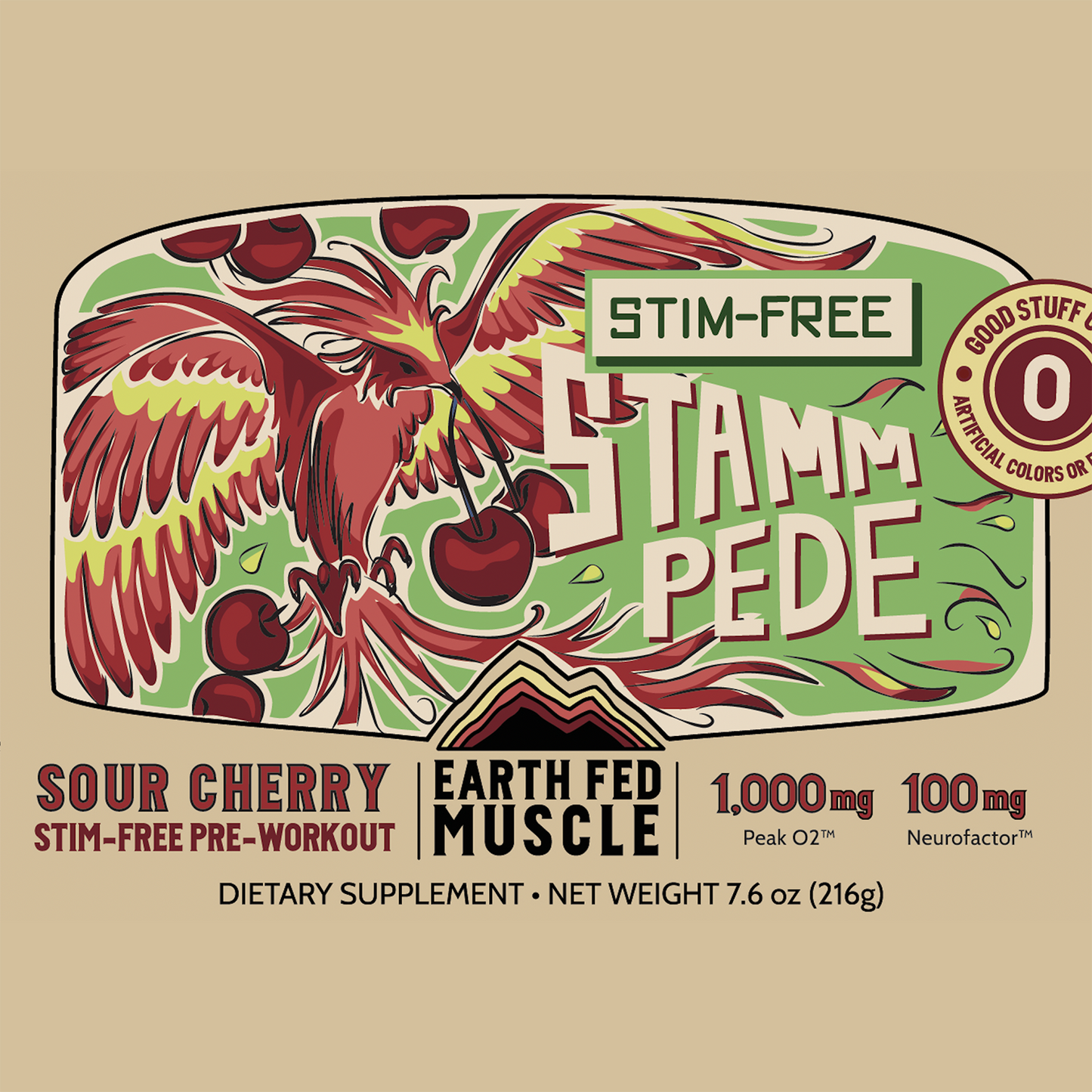 Stim-Free Stammpede - Sour Cherry