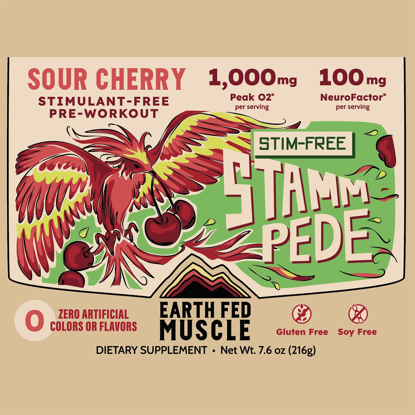 Stim-Free Stammpede - Sour Cherry