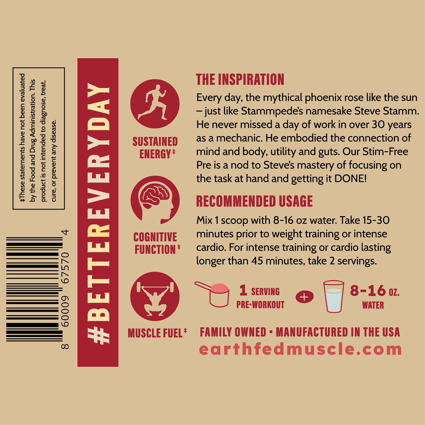 Stim-Free Stammpede - Sour Cherry