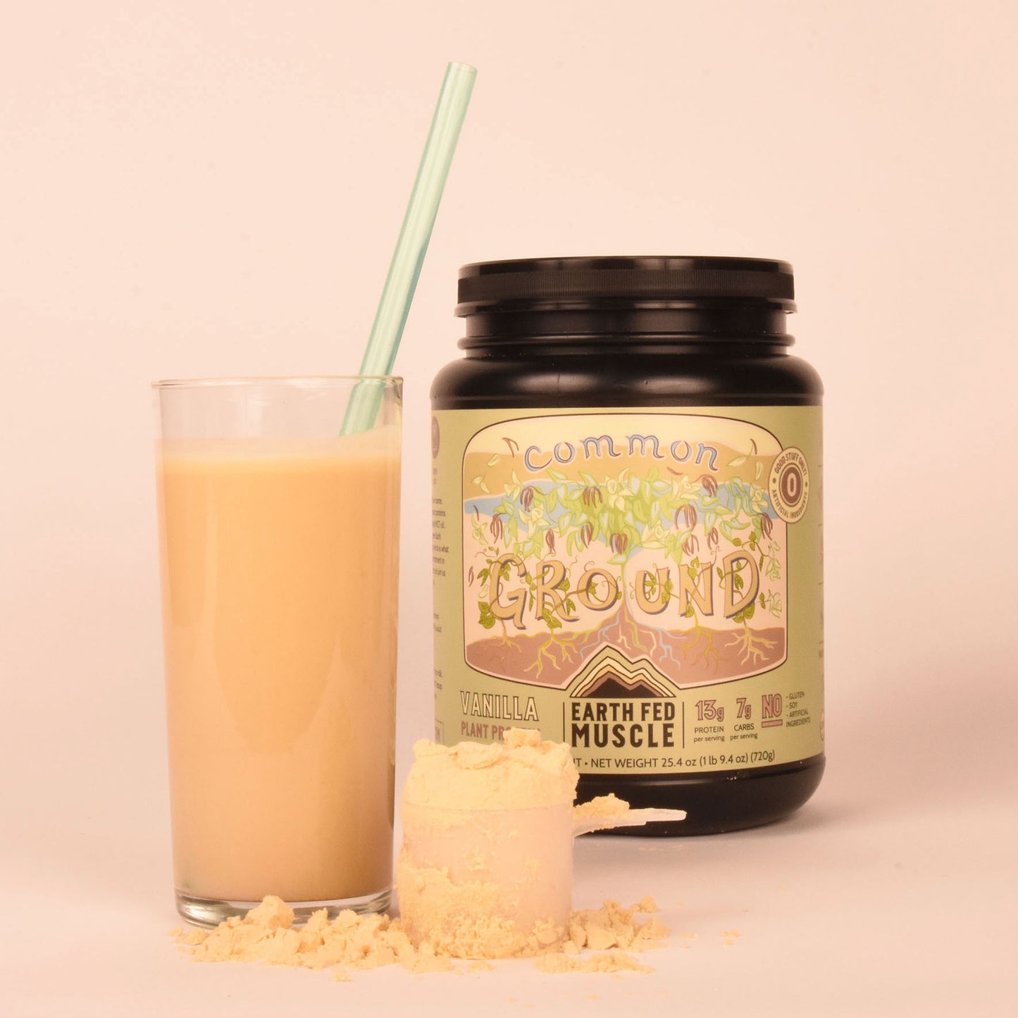 Common Ground Vanilla Plant Protein