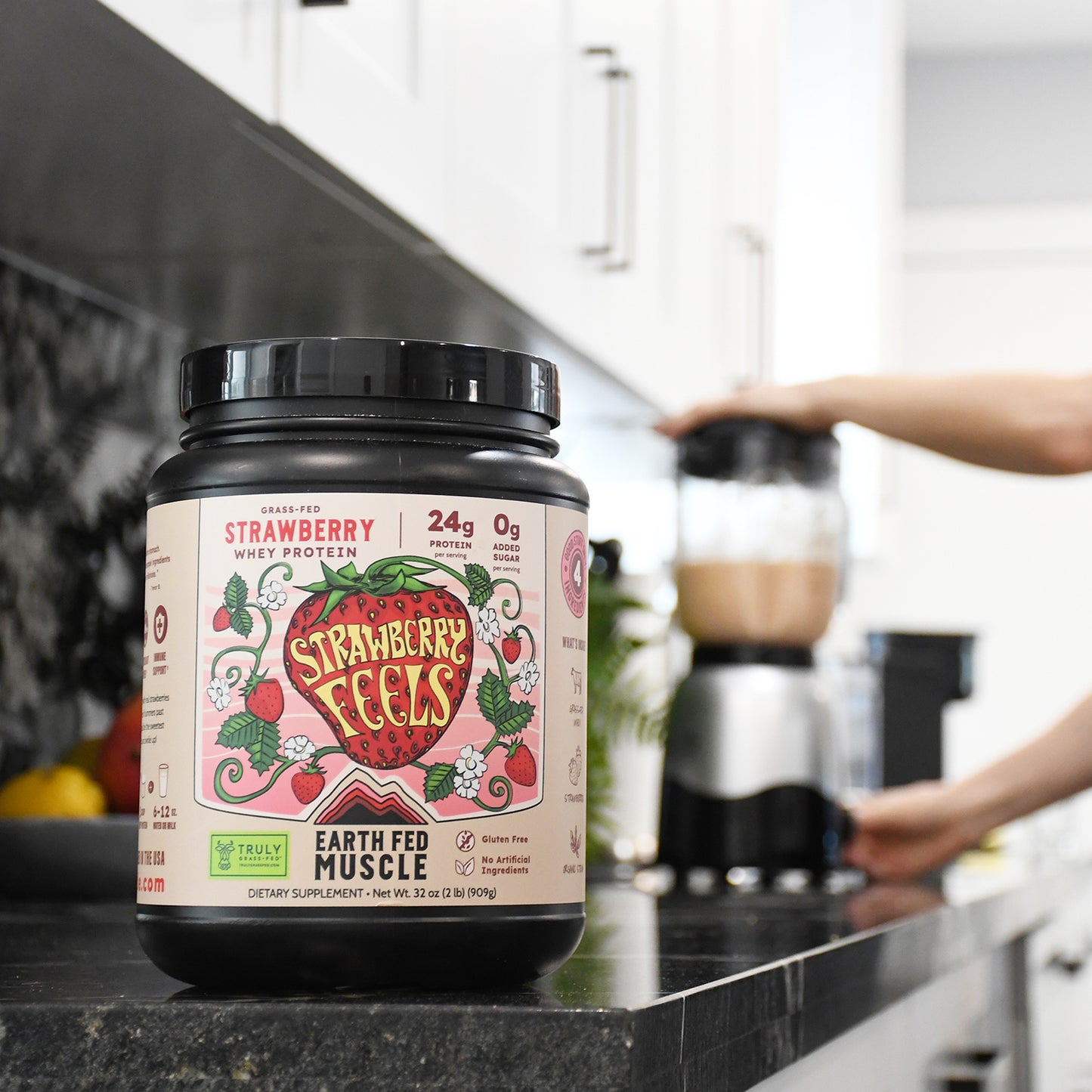 Strawberry Feels (Forever) Grass-Fed Whey Protein