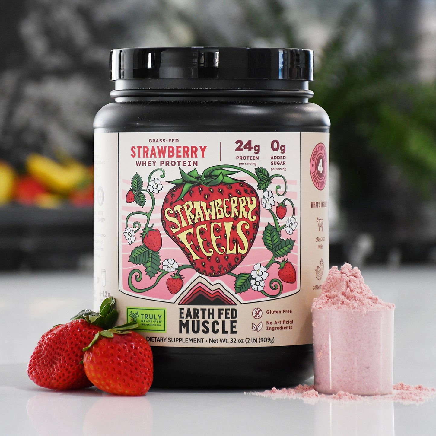 Strawberry Feels (Forever) Grass-Fed Whey Protein