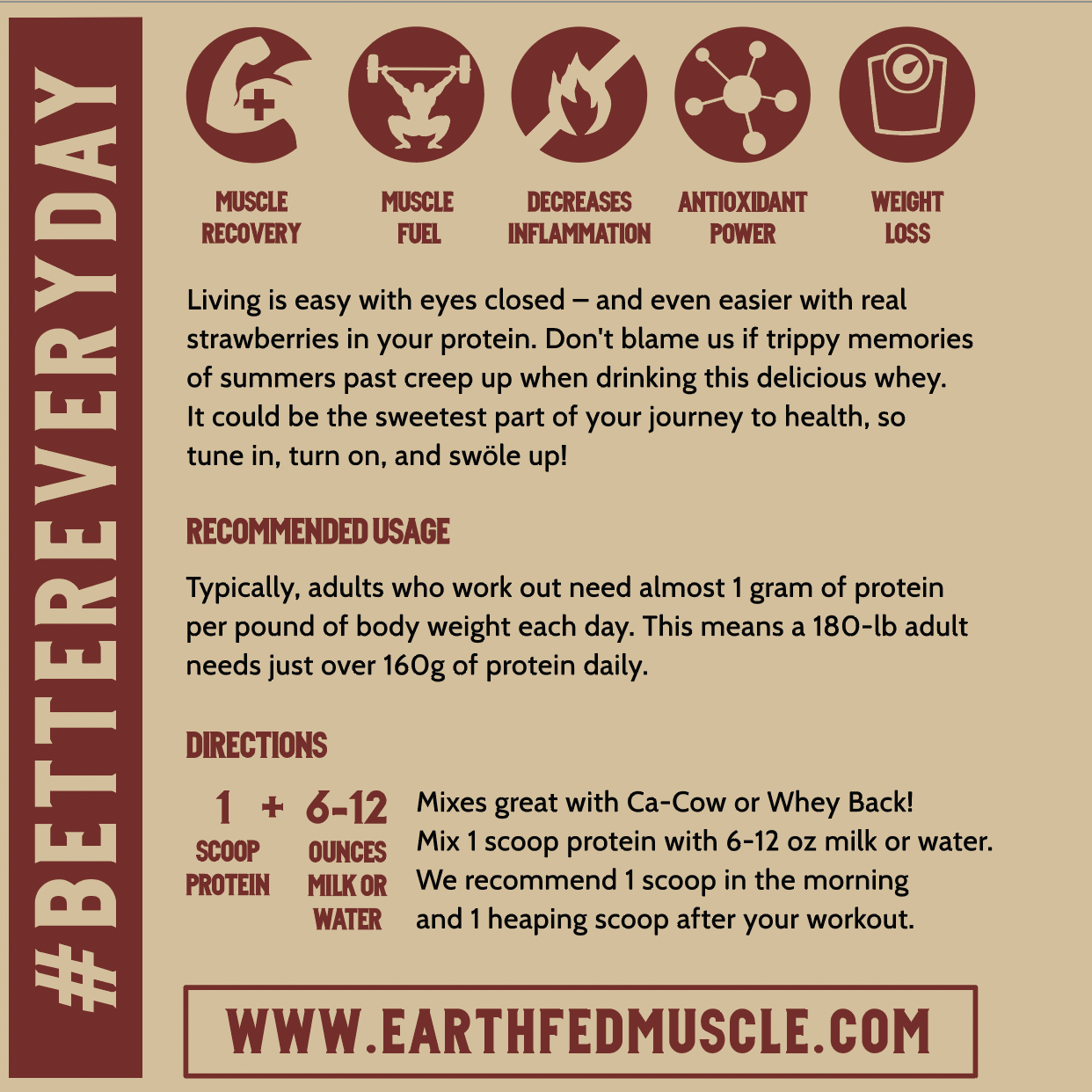 Strawberry Feels (Forever) Grass Fed Protein