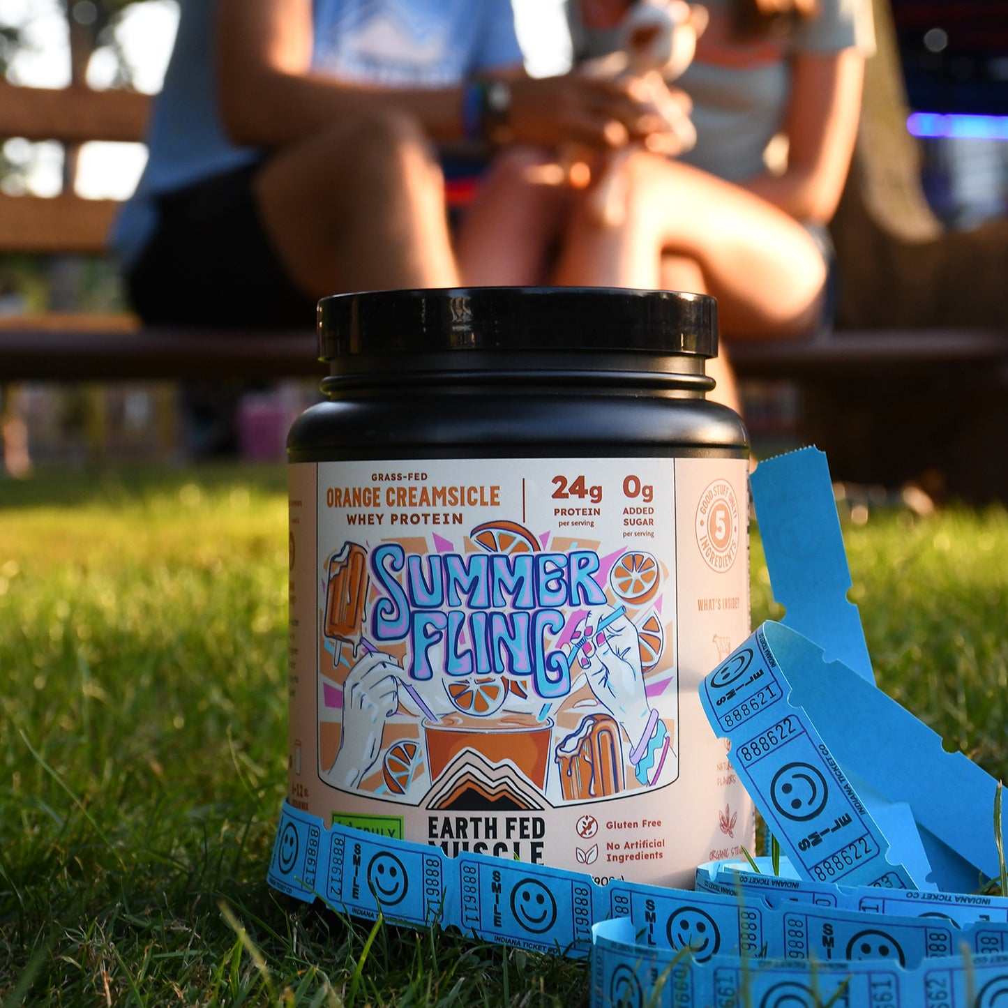 SEASONAL FLAVOR: Summer Fling Orange Creamsicle Grass-Fed Whey Protein