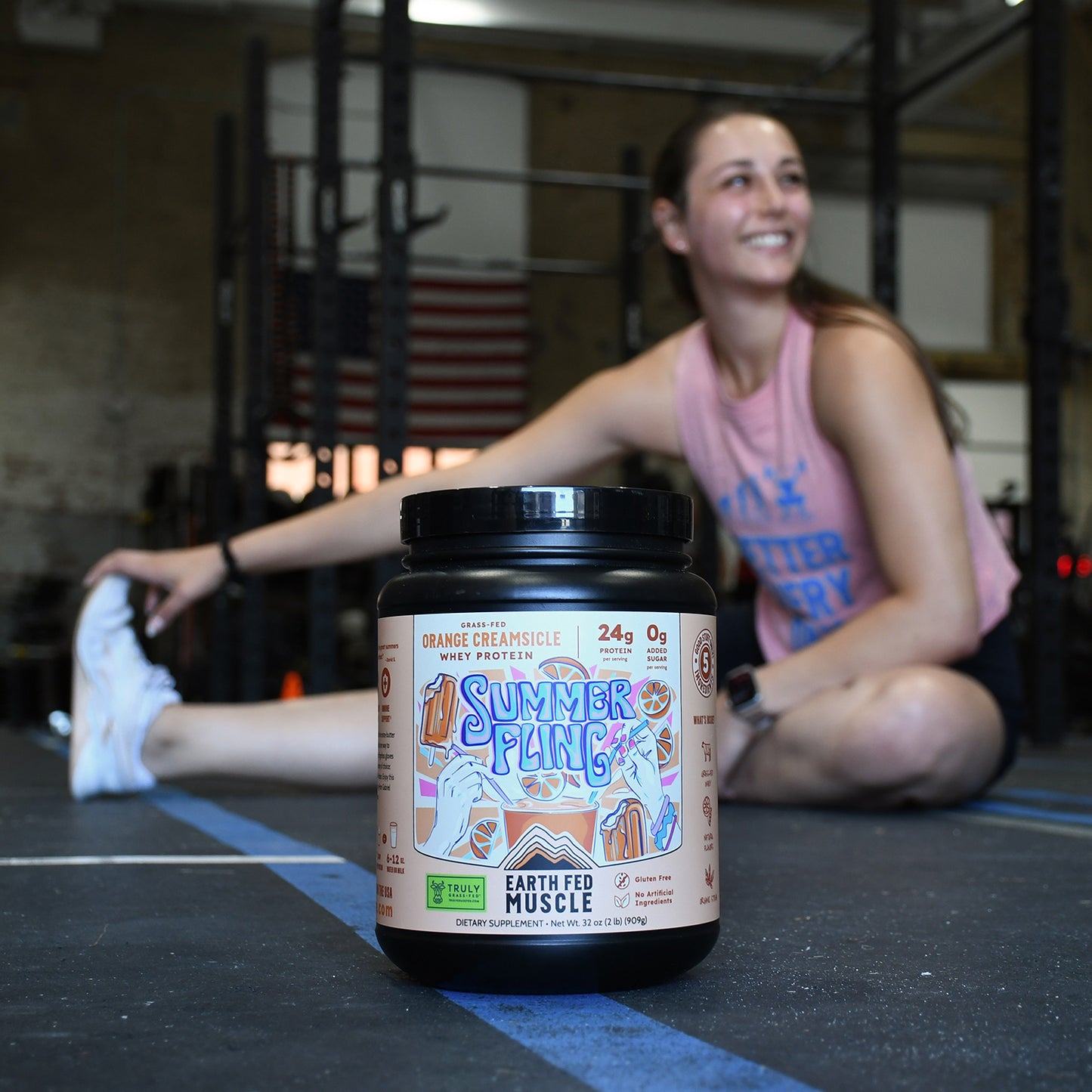 SEASONAL FLAVOR: Summer Fling Orange Creamsicle Grass-Fed Whey Protein