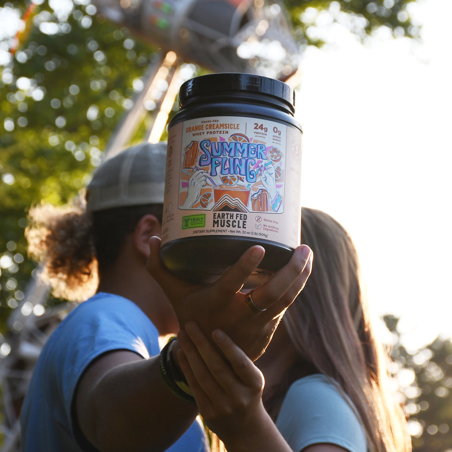 SEASONAL FLAVOR: Summer Fling Orange Creamsicle Grass-Fed Whey Protein