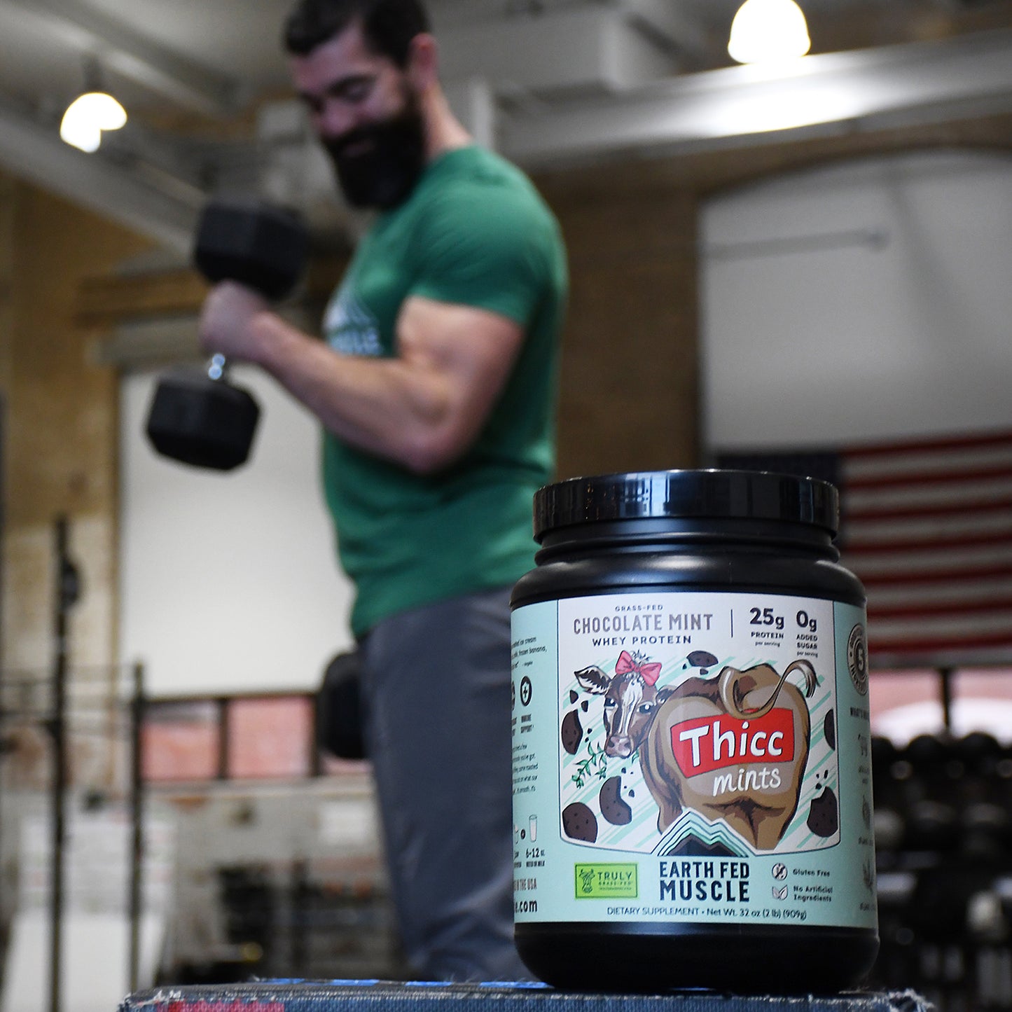 SEASONAL FLAVOR: Thicc Mints Chocolate Mint Grass-Fed Whey Protein
