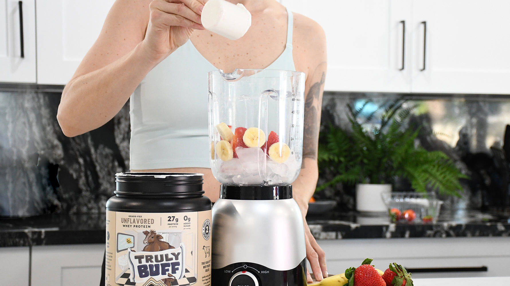 Truly Buff Unflavored Grass-Fed Whey Protein – Earth Fed Muscle