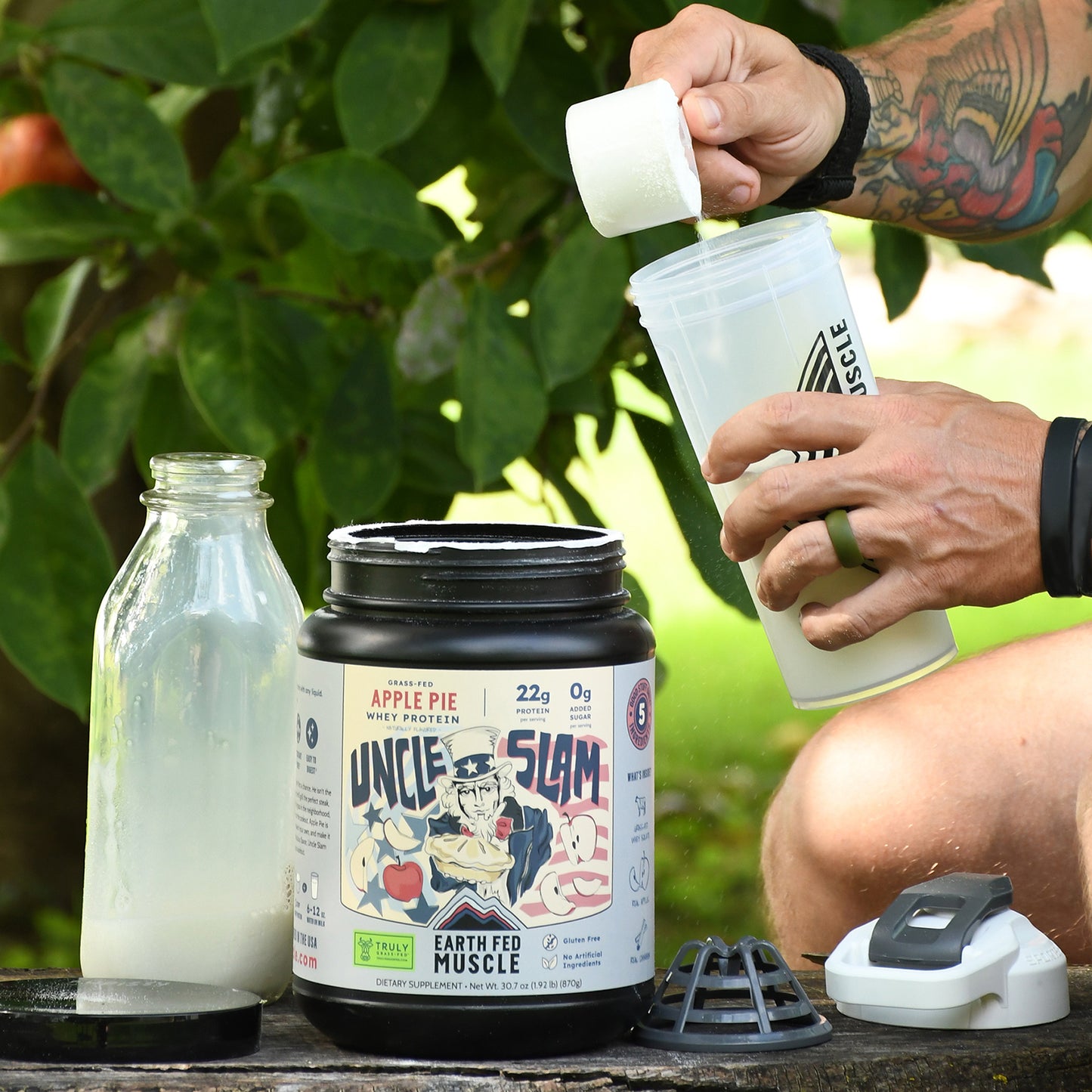 SEASONAL: Uncle Slam Apple Pie Grass Fed Protein