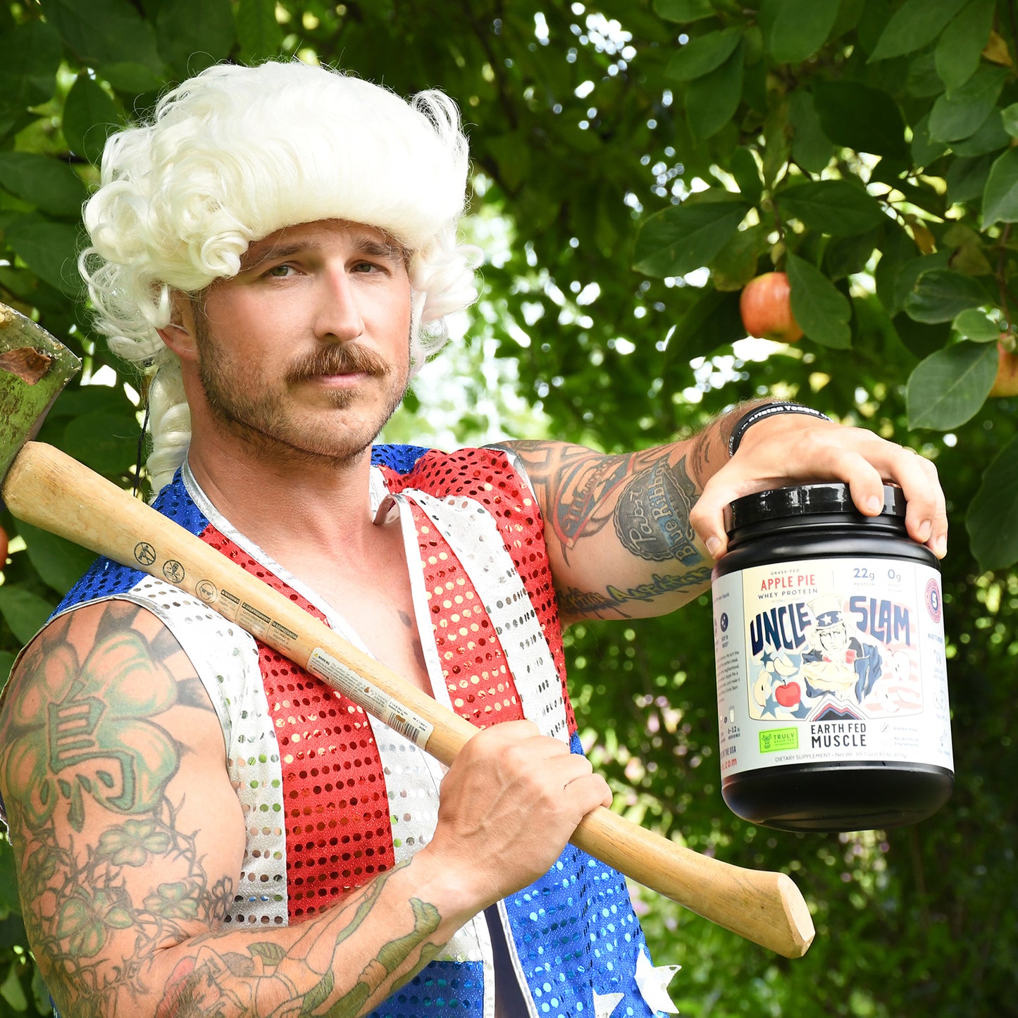 SEASONAL: Uncle Slam Apple Pie Grass Fed Protein