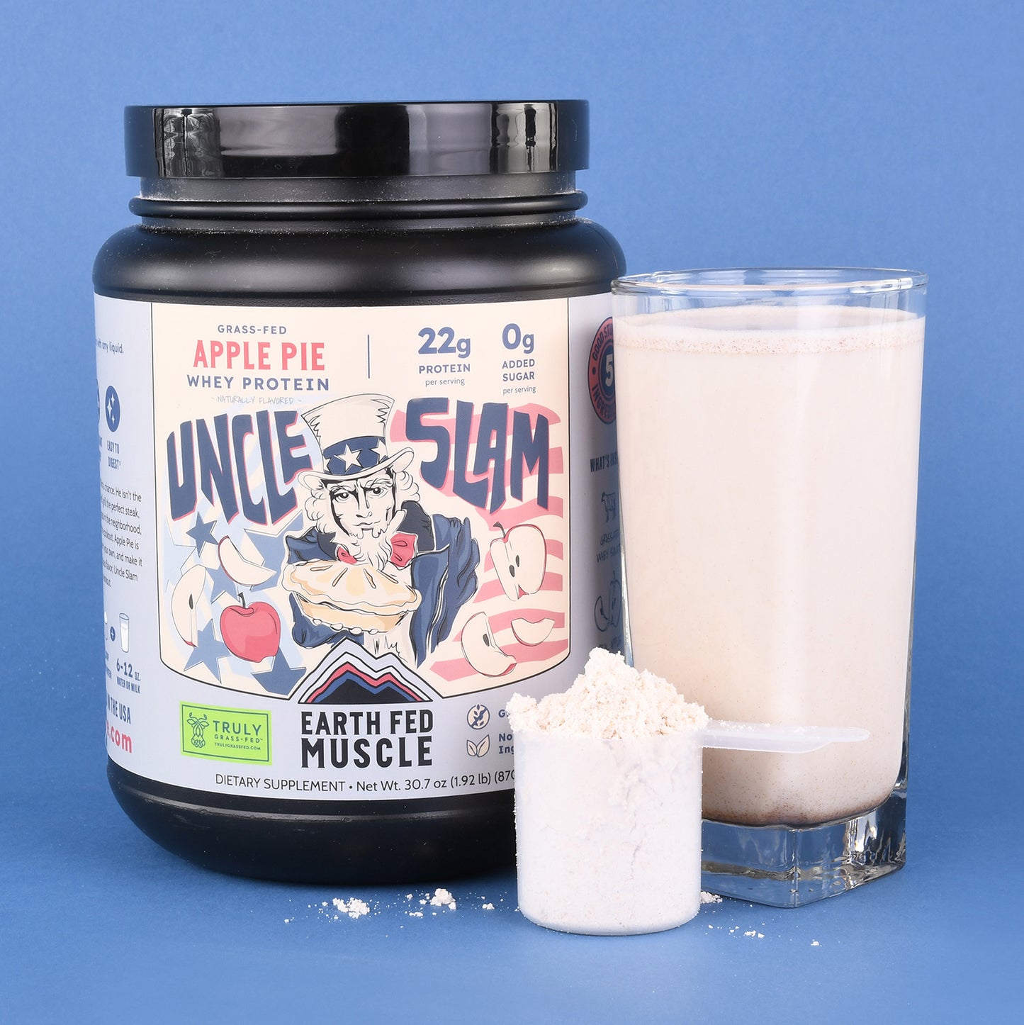 SEASONAL: Uncle Slam Apple Pie Grass Fed Protein