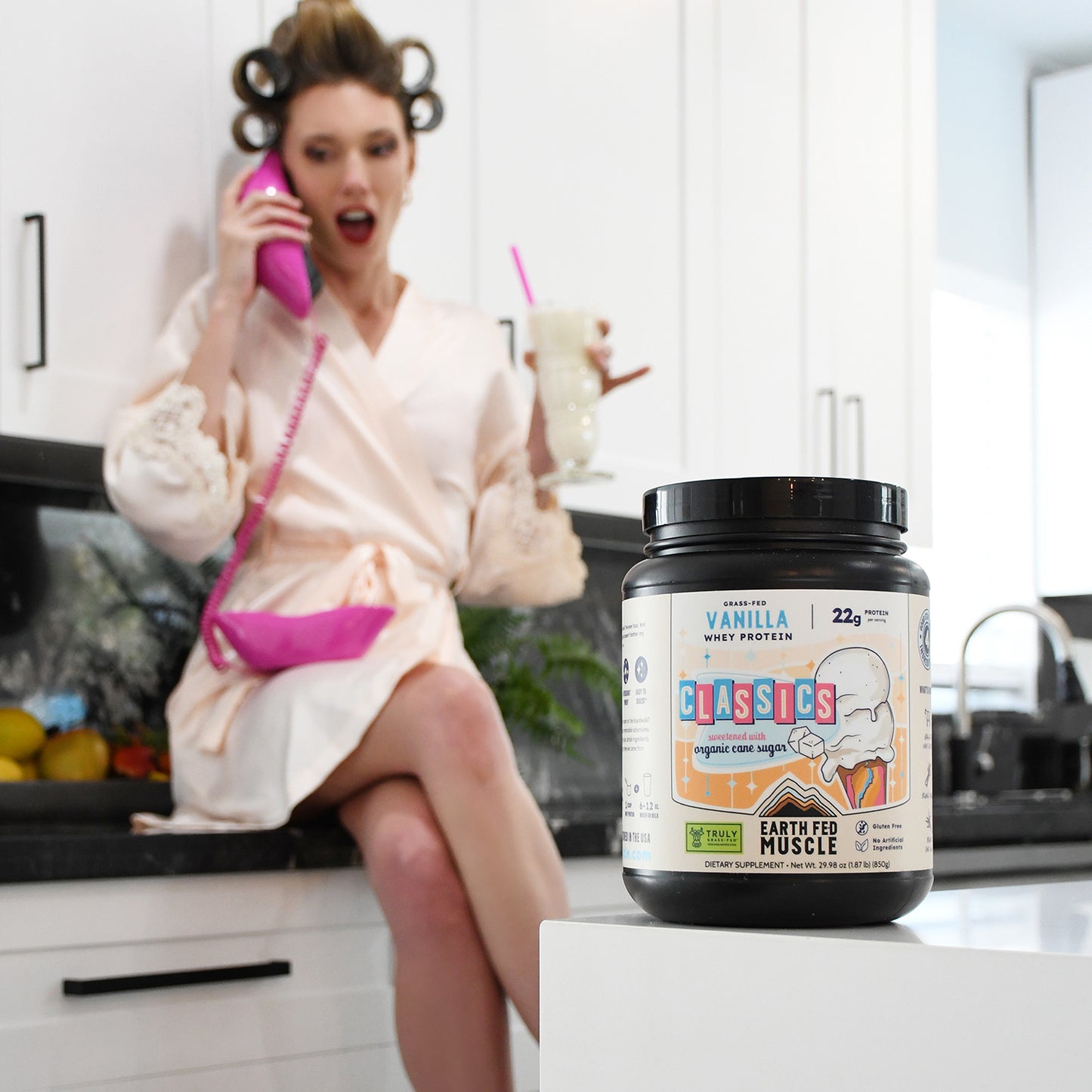 SEASONAL FLAVOR: Classics Vanilla Grass-Fed Whey Protein w/ Real Sugar