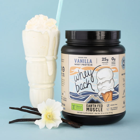 Whey Back Vanilla Grass-Fed Whey Protein