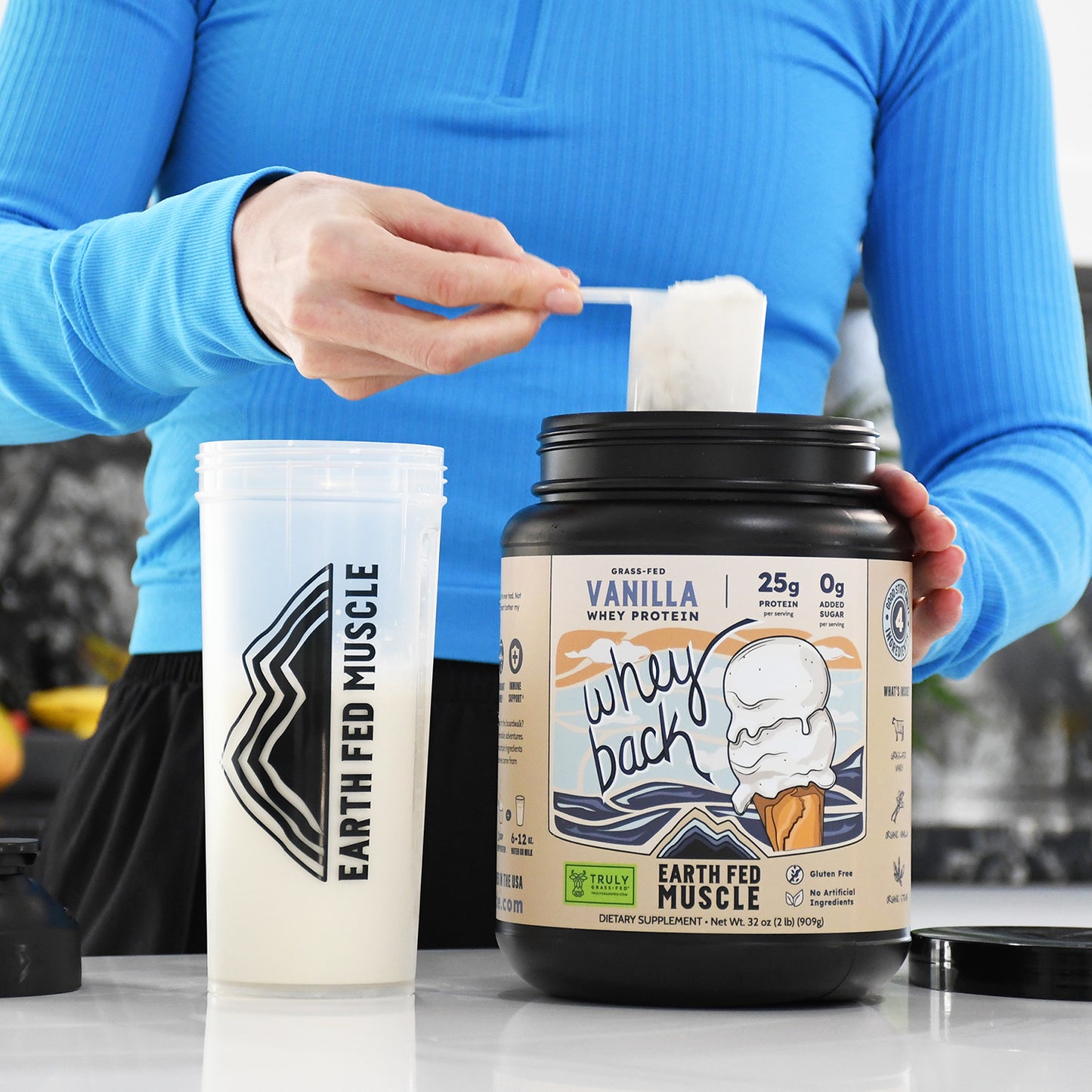 Whey Back Vanilla Grass-Fed Whey Protein