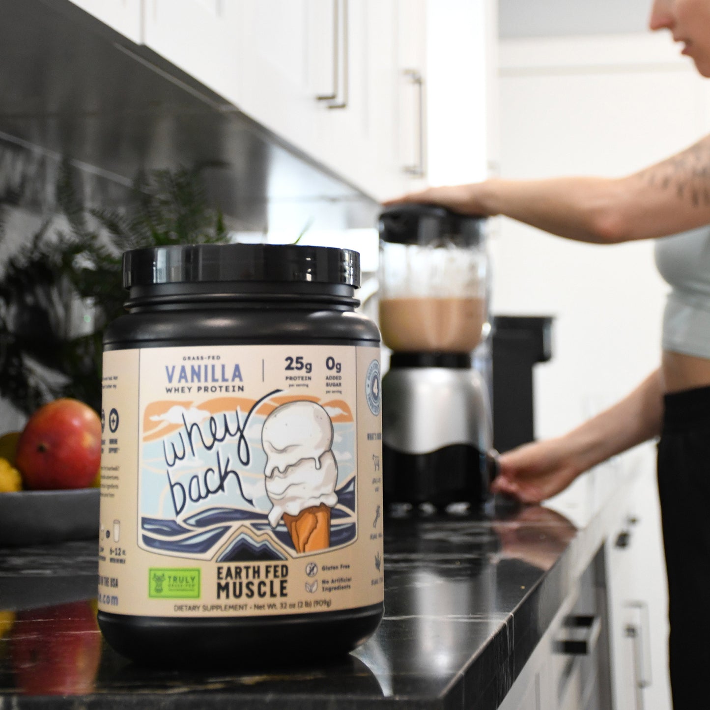 Whey Back Vanilla Grass-Fed Whey Protein