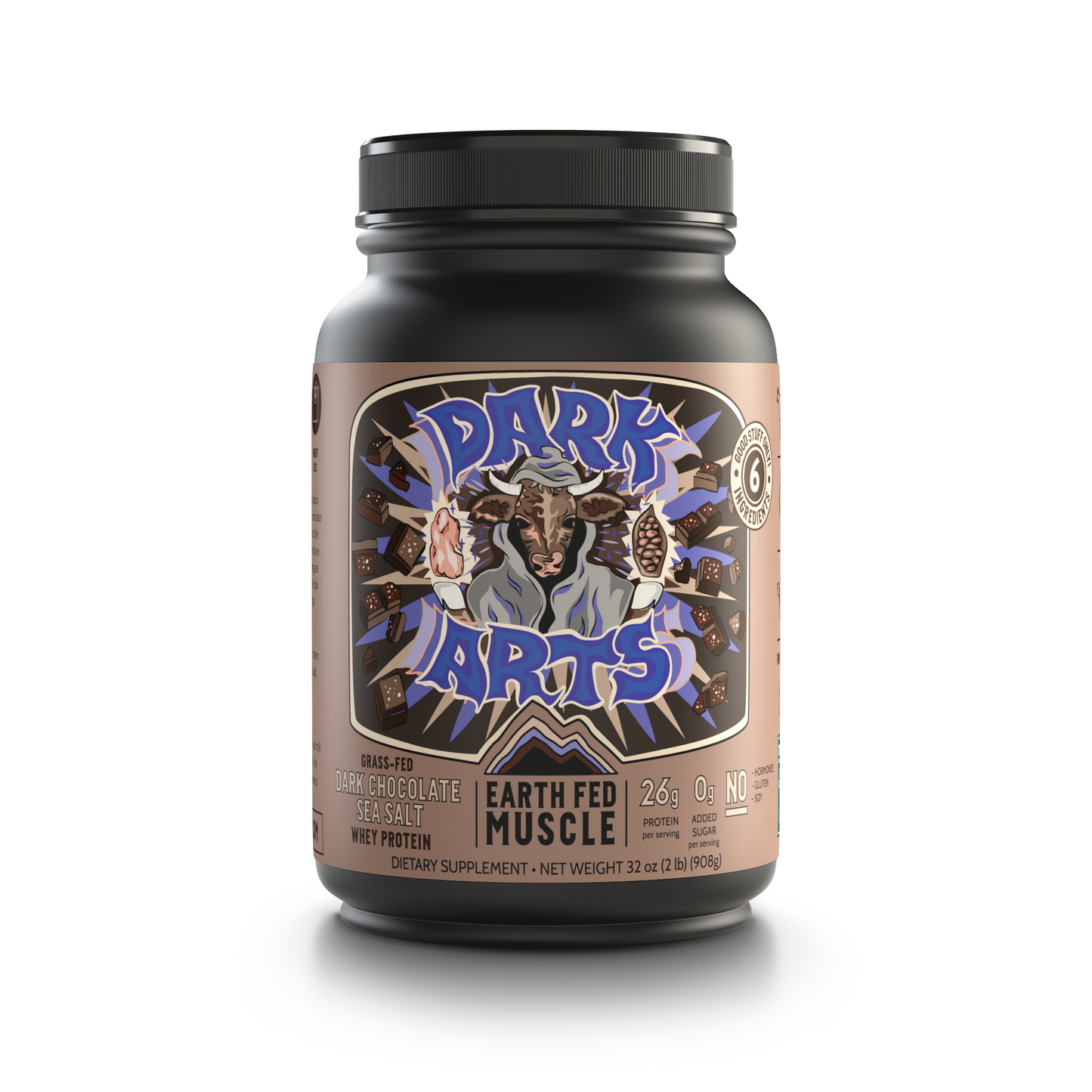 Dark Arts Salted Chocolate Grass Fed Protein