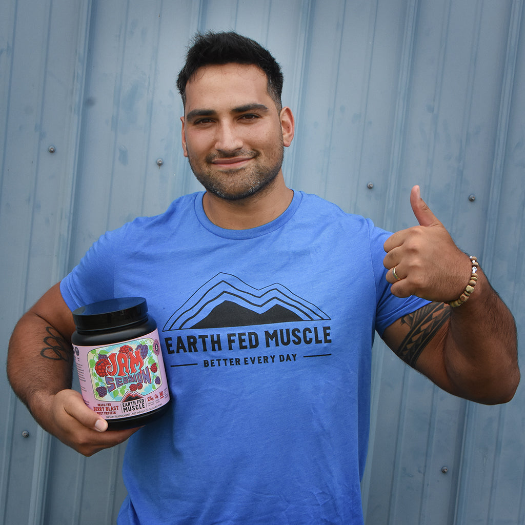 SEASONAL FLAVOR: Jam Session Berry Blast Grass-Fed Whey Protein