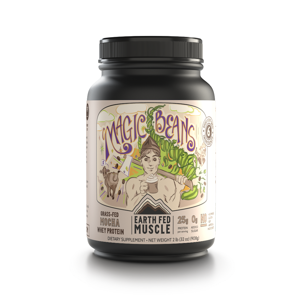 Magic Beans Mocha Grass Fed Whey Protein