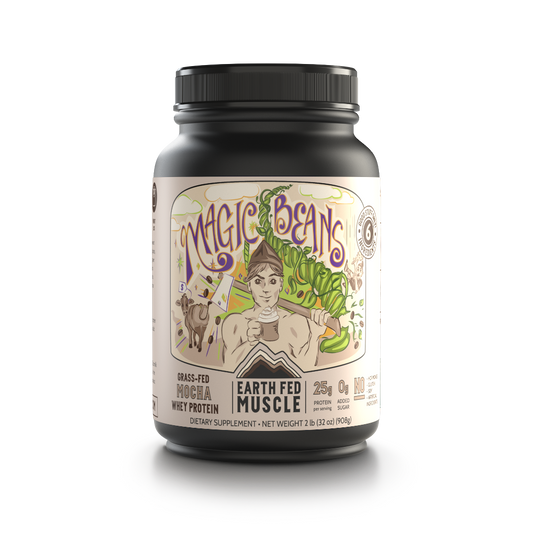 Magic Beans Mocha Grass Fed Whey Protein