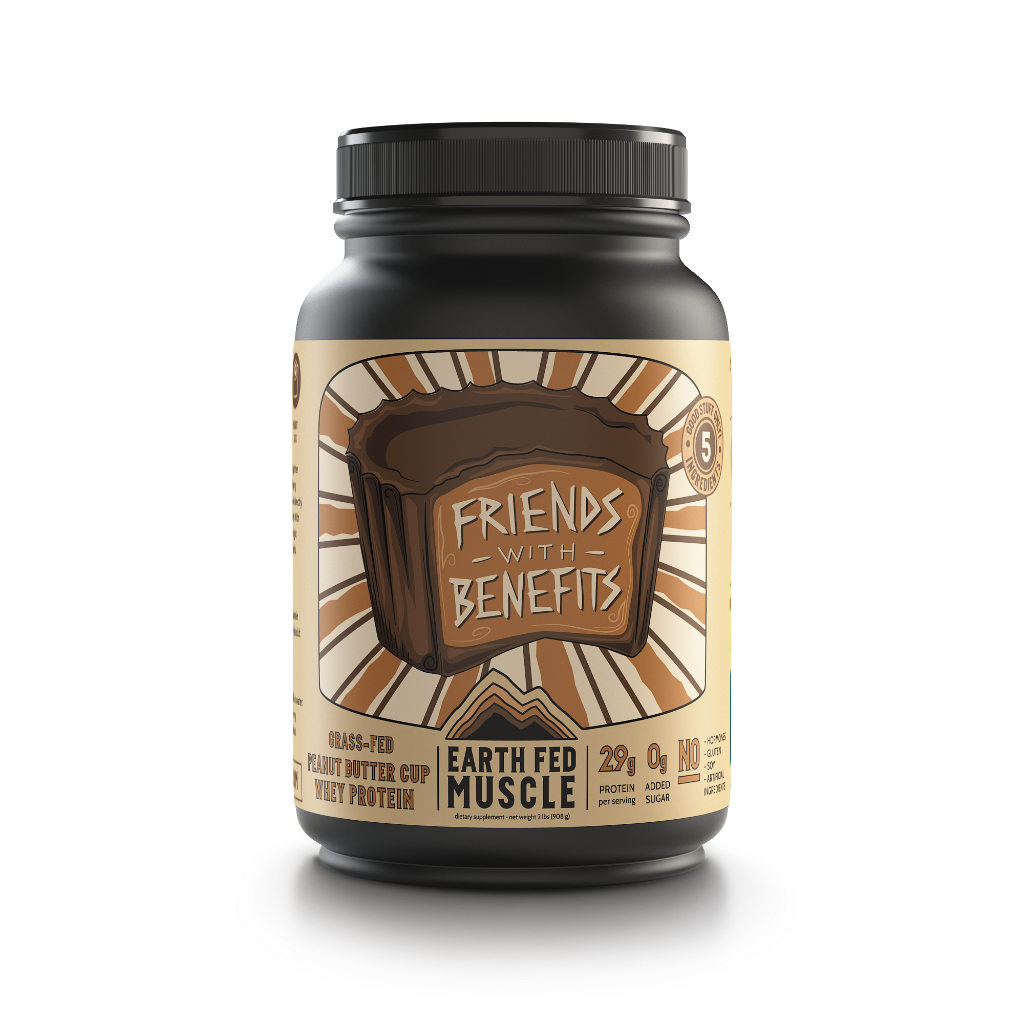 Friends with Benefits Peanut Butter Cup Grass Fed Protein